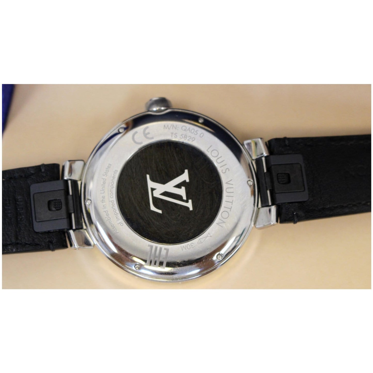LOUIS VUITTON Tambour Horizon 42mm Monogram Eclipse Smartwatch Grey