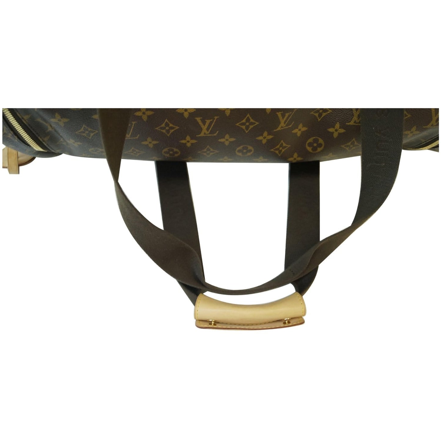 LOUIS VUITTON Neo Eole 55 Monogram Canvas Rolling Duffle Bag Brown