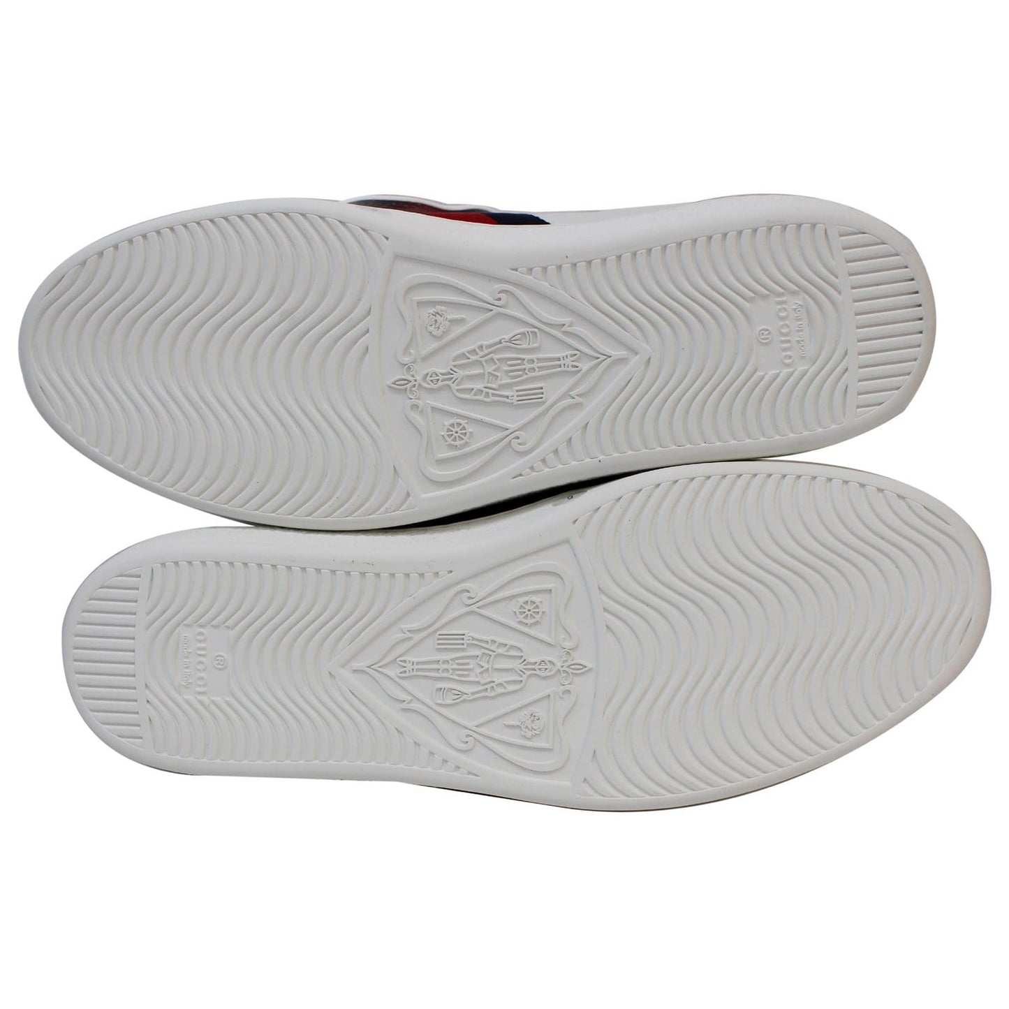 GUCCI Ace Low-Top With Removable Patches Sneaker White 477107 US 9