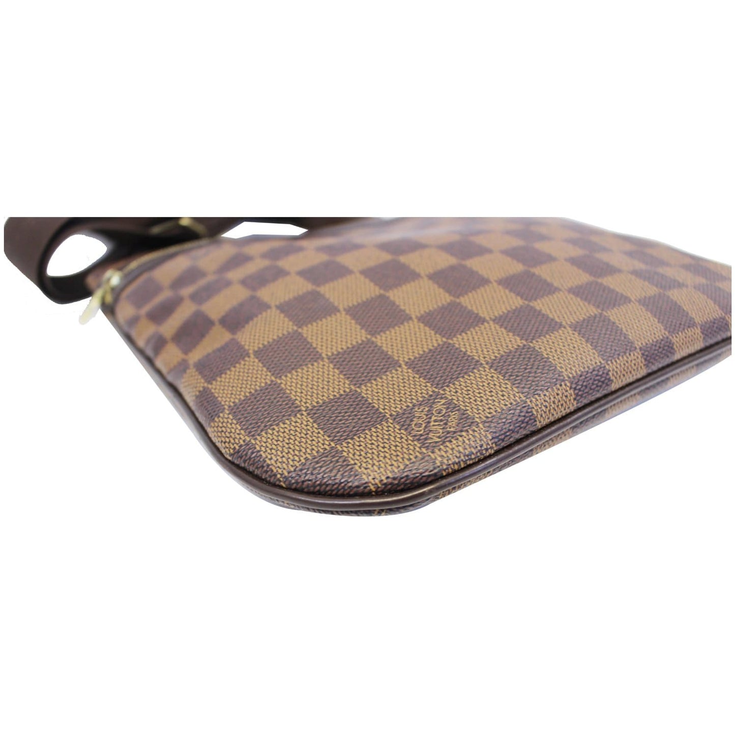 LOUIS VUITTON Pochette Bosphore Damier Ebene Crossbody Bag Brown