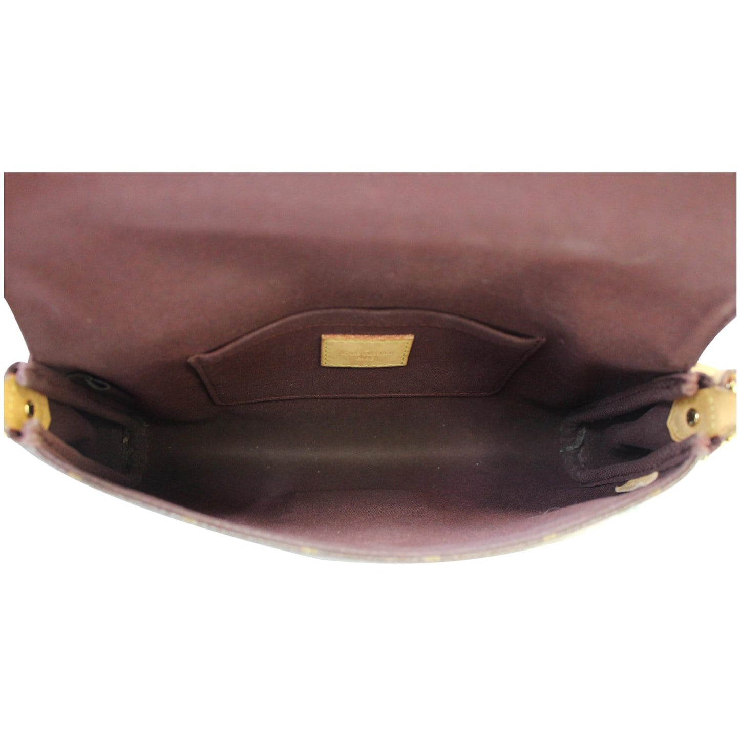LOUIS VUITTON Favorite MM Monogram Canvas Crossbody Bag Brown