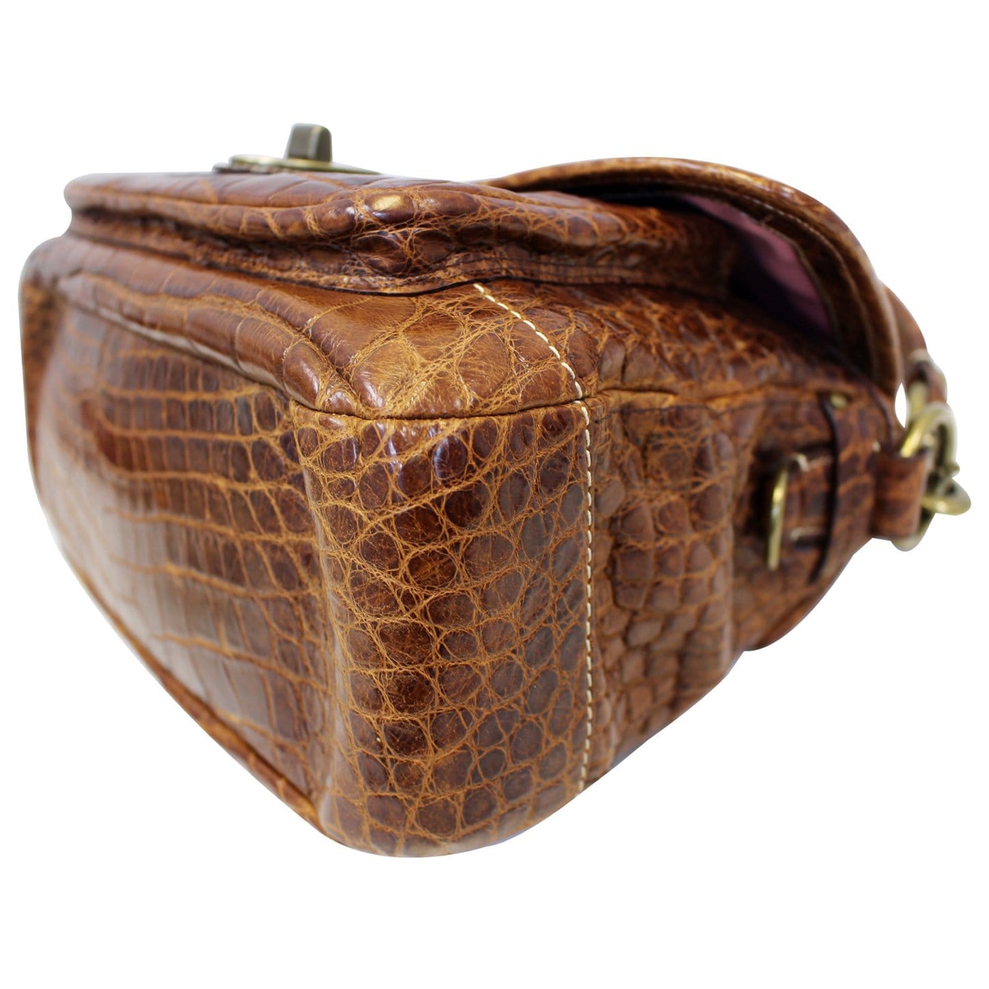 COACH Legacy Ali Alligator Leather Shoulder Bag Limited Edition