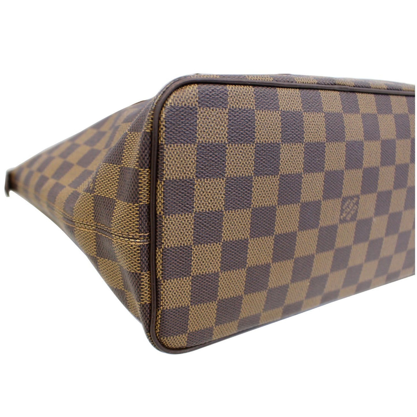 LOUIS VUITTON Saleya PM Damier Ebene Tote Shoulder Bag