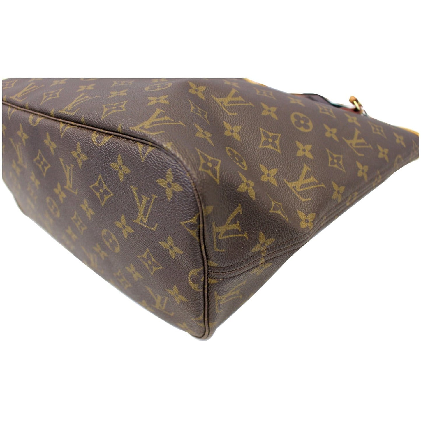 LOUIS VUITTON Monogram Canvas Neverfull MM Brown Tote Bag