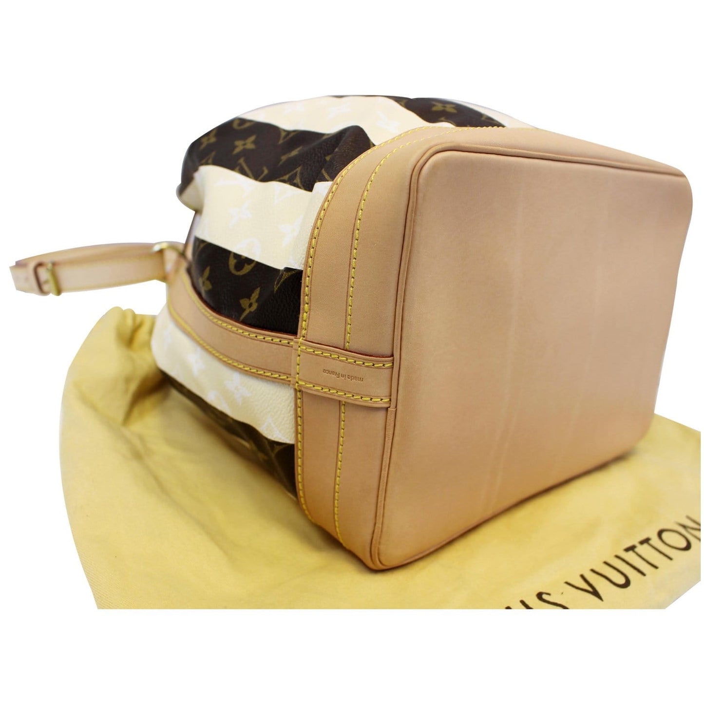 LOUIS VUITTON Noe Large Monogram Rayure Shoulder Bag