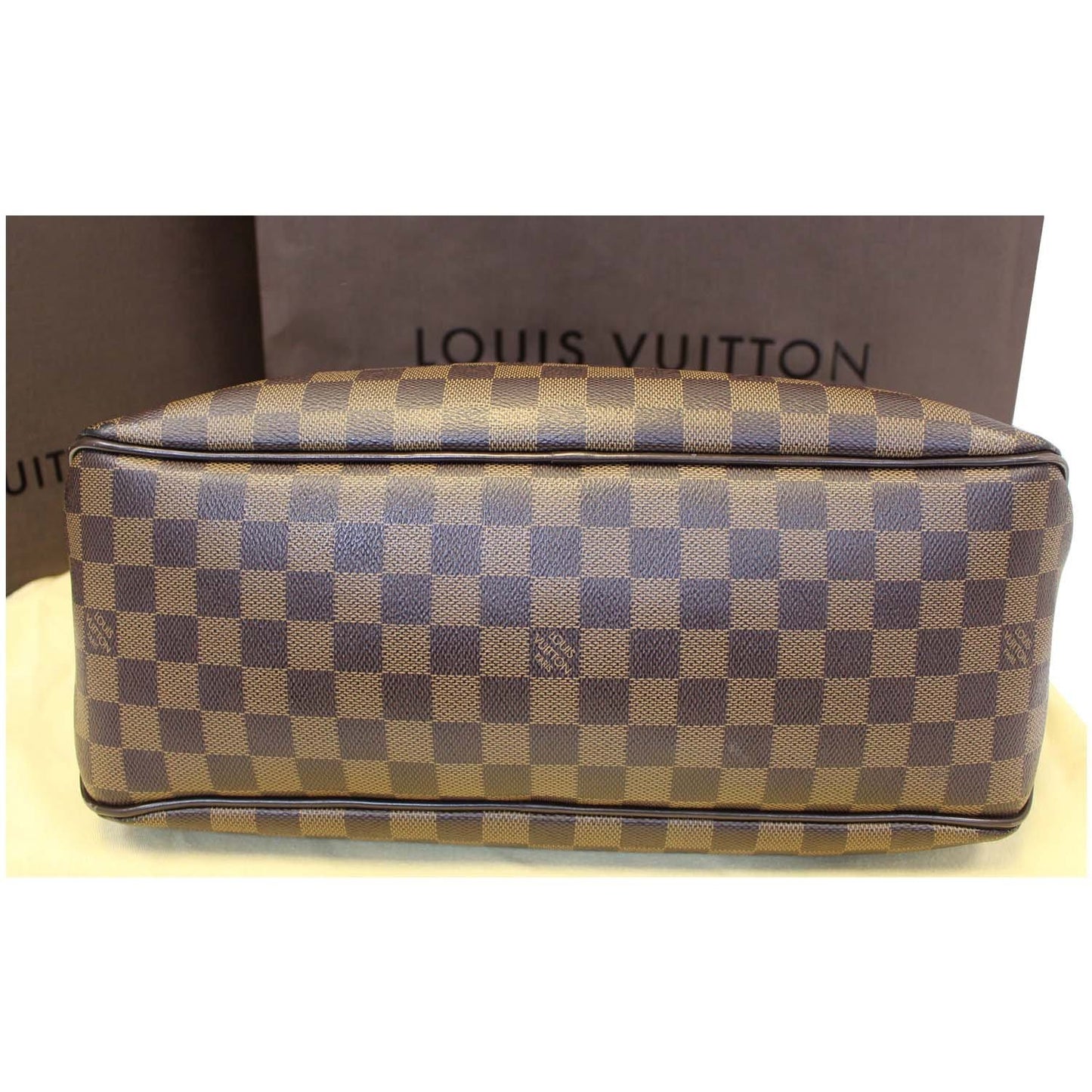 LOUIS VUITTON Delightful MM NM Damier Ebene Hobo Shoulder Bag