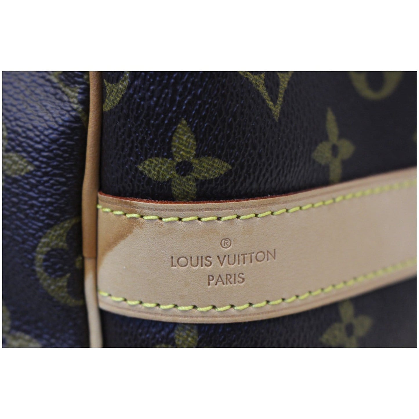 LOUIS VUITTON Keepall Bandouliere 55 Monogram Canvas Travel Bag