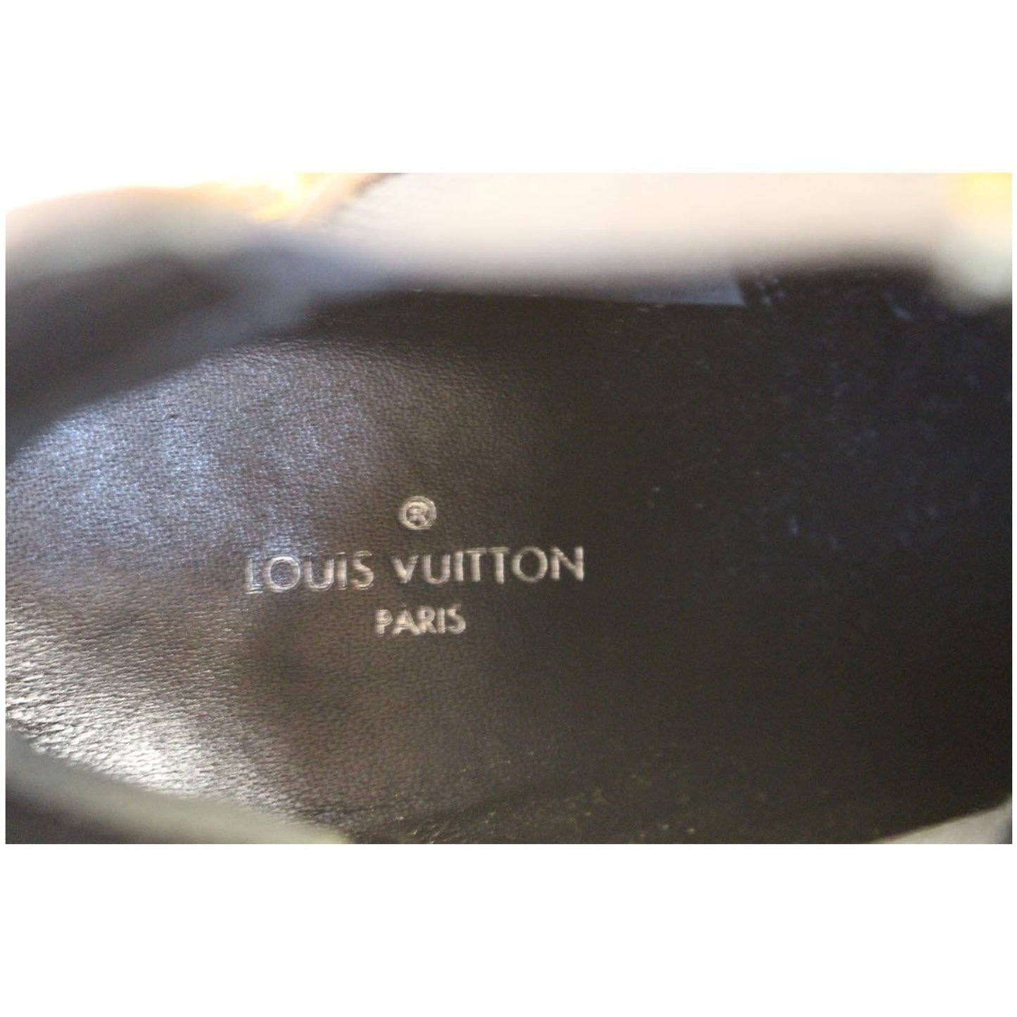 LOUIS VUITTON Monogram Canvas Revival Ankle Boots Size 37