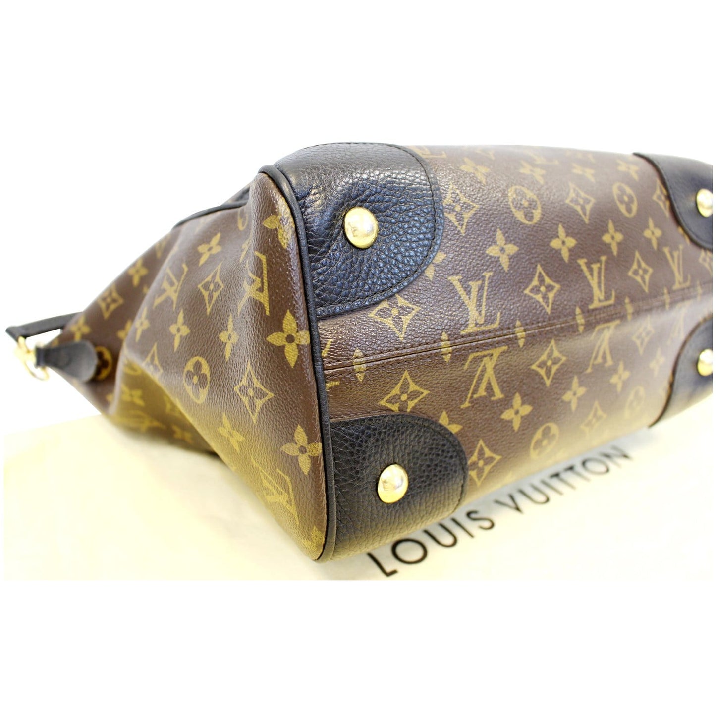 LOUIS VUITTON Estrela NM Monogram Canvas Shoulder Bag Noir Black