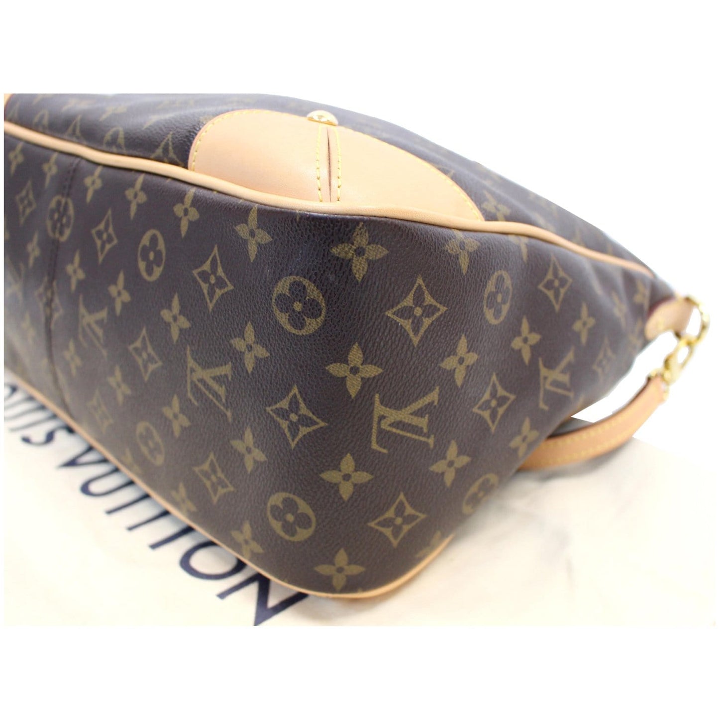 LOUIS VUITTON Estrela MM Monogram Canvas Shoulder Bag Brown