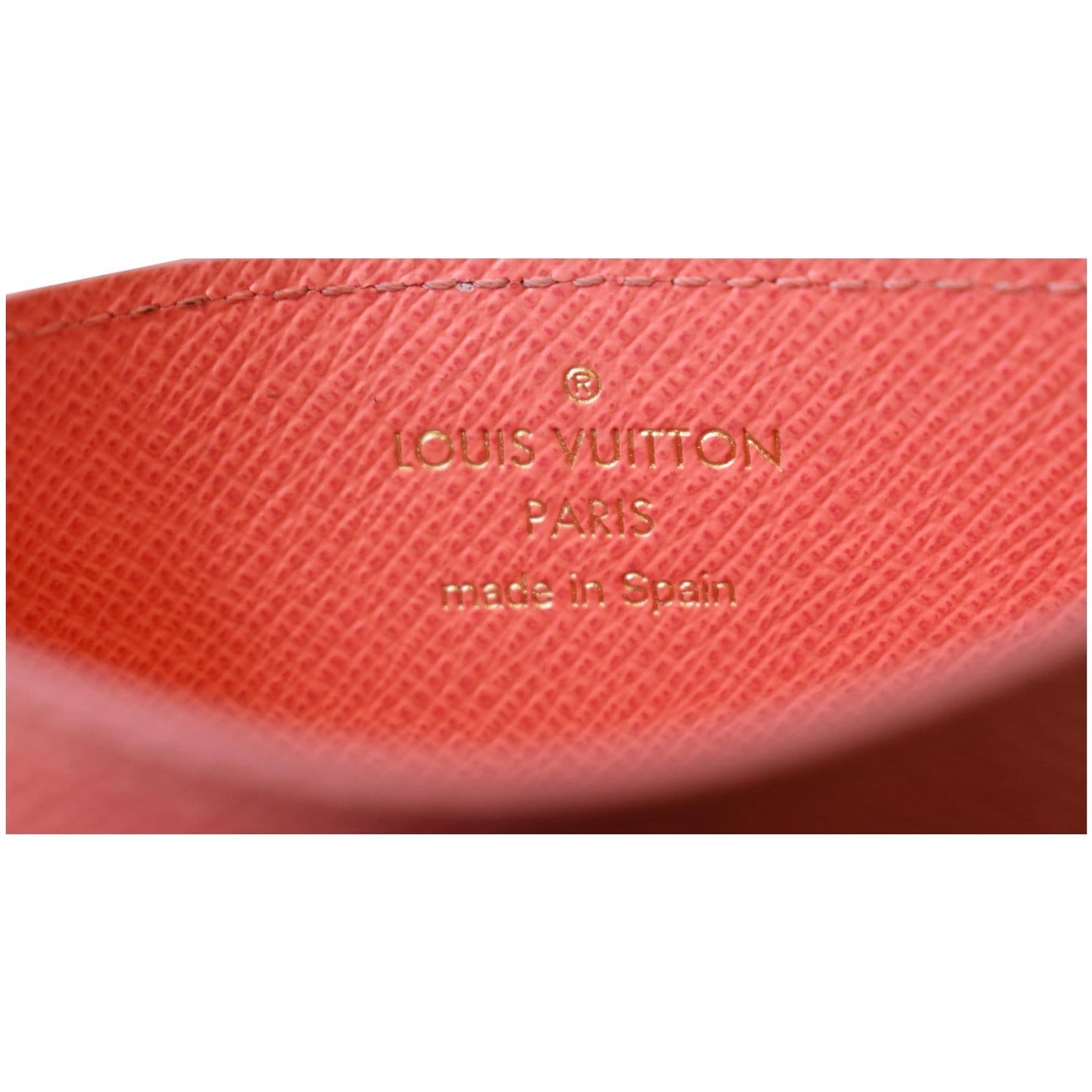 LOUIS VUITTON Damier Azur Card Holder White