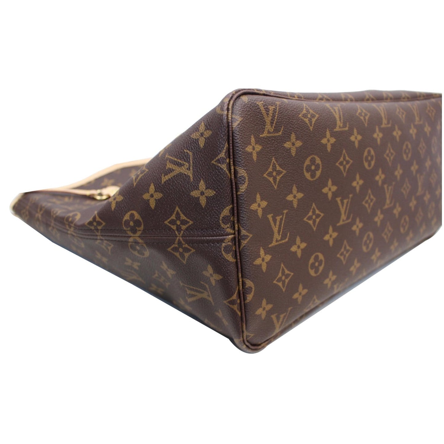 LOUIS VUITTON Neverfull GM Monogram Canvas Tote Shoulder Bag Brown