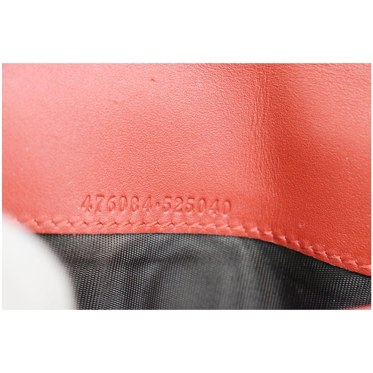 GUCCI Sylvie Continental Leather Wallet Red 476084 - Final Sale