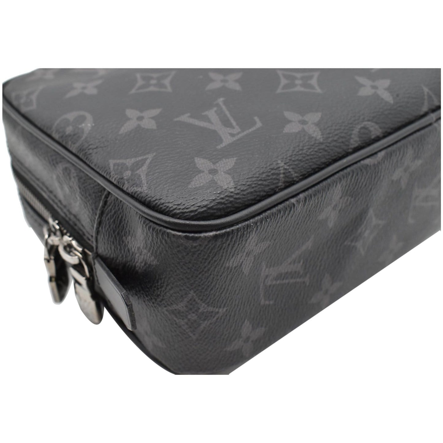 LOUIS VUITTON Toilet GM Monogram Eclipse Pouch Bag Black - Final Sale