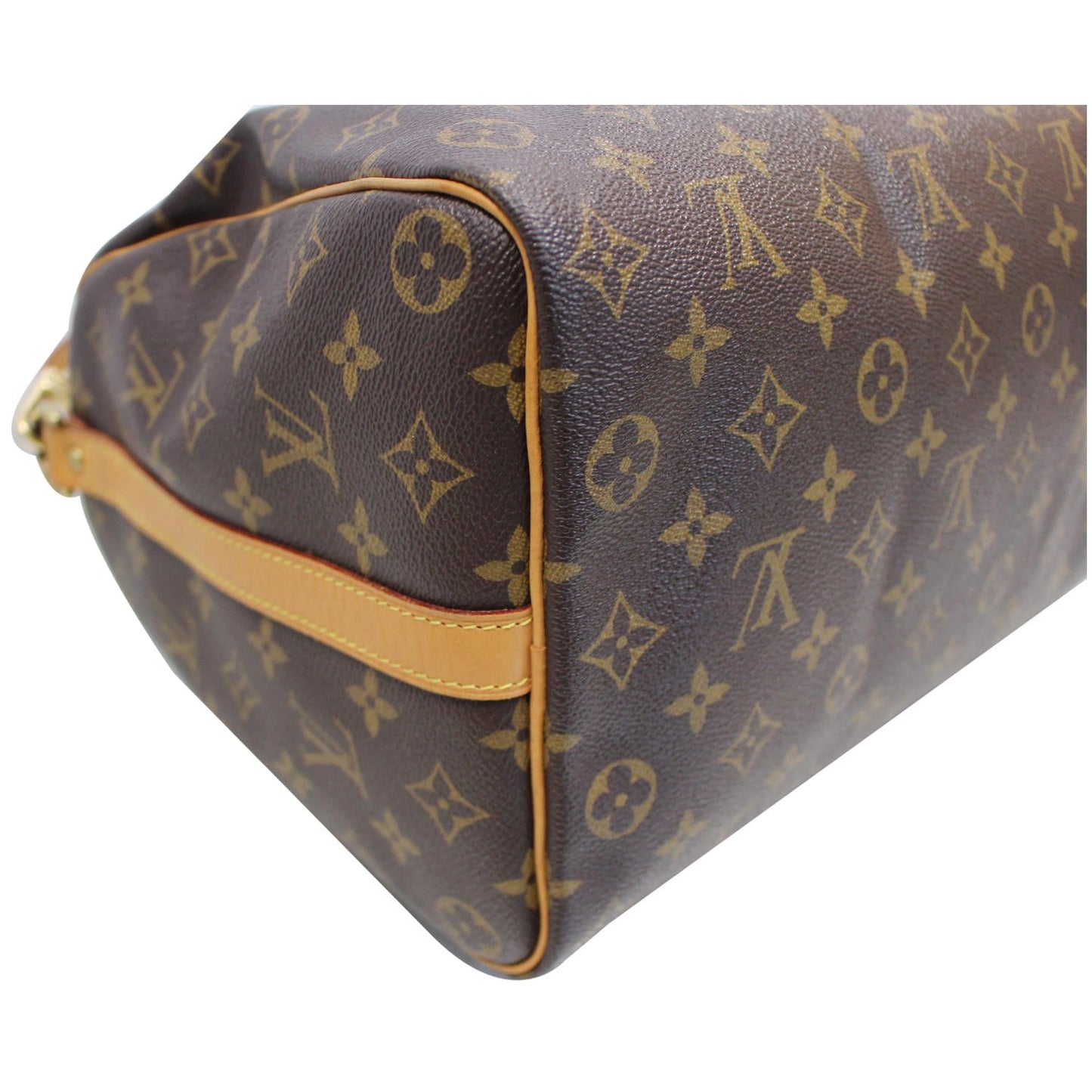 LOUIS VUITTON Speedy 35 Bandouliere Monogram Canvas Shoulder Bag Brown - 20% OFF