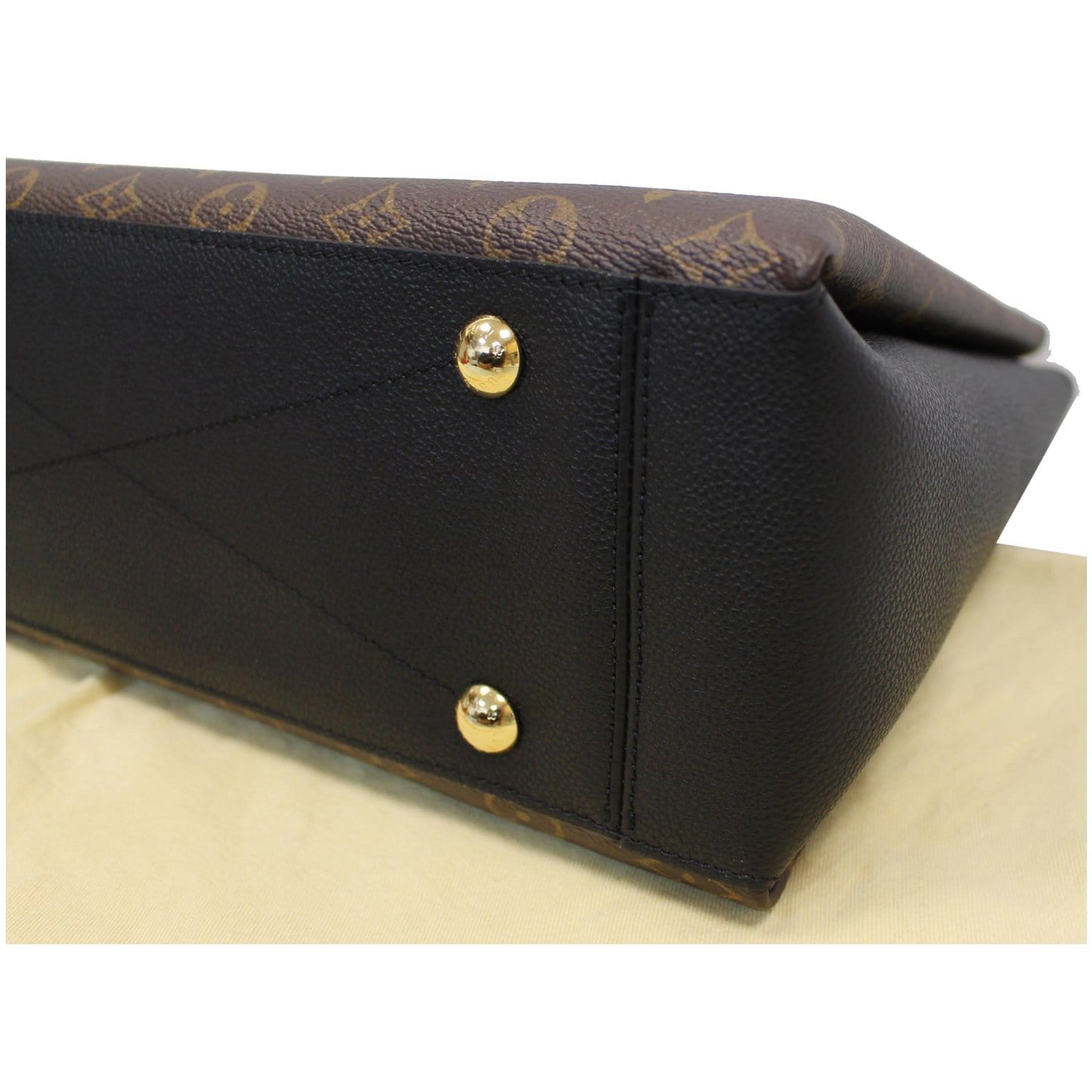 LOUIS VUITTON Surene MM Monogram Canvas Shoulder Bag Black