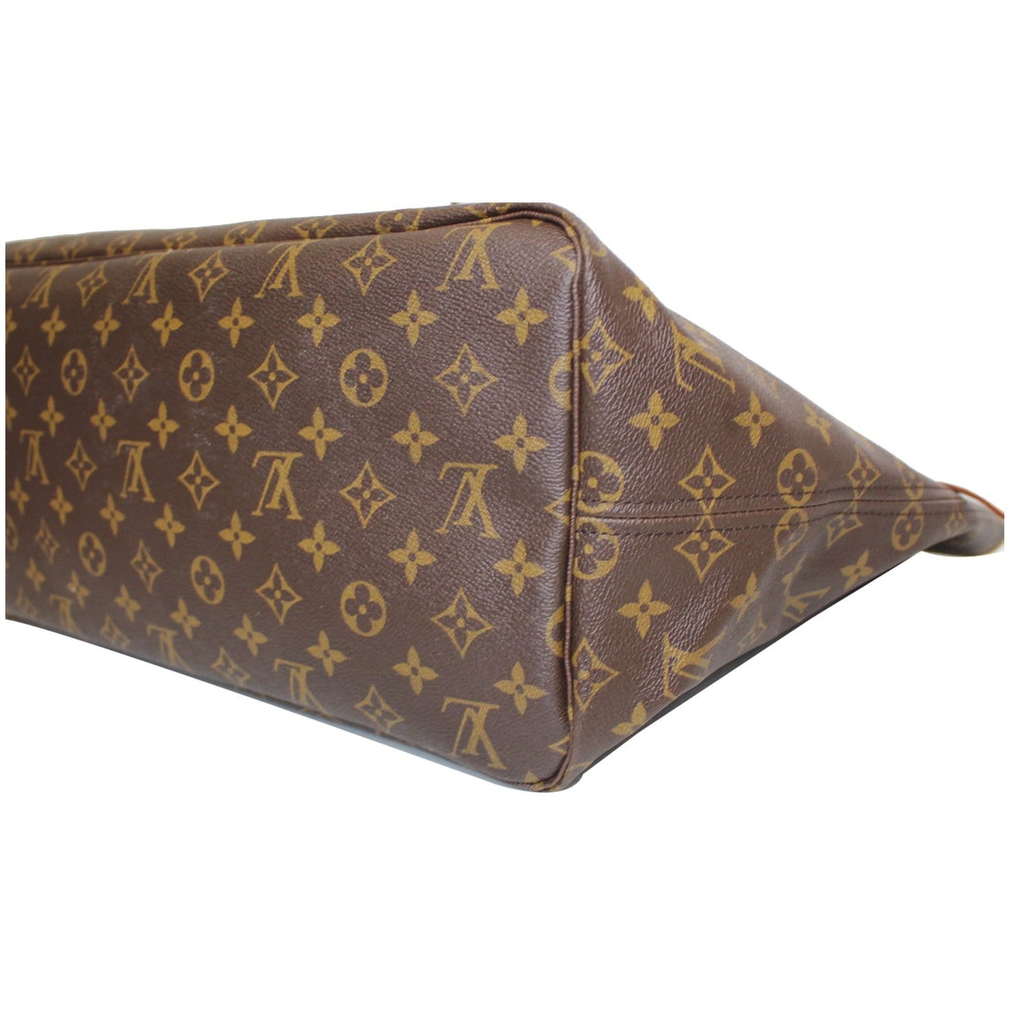LOUIS VUITTON Neverfull GM Monogram Canvas Tote Shoulder Bag Brown