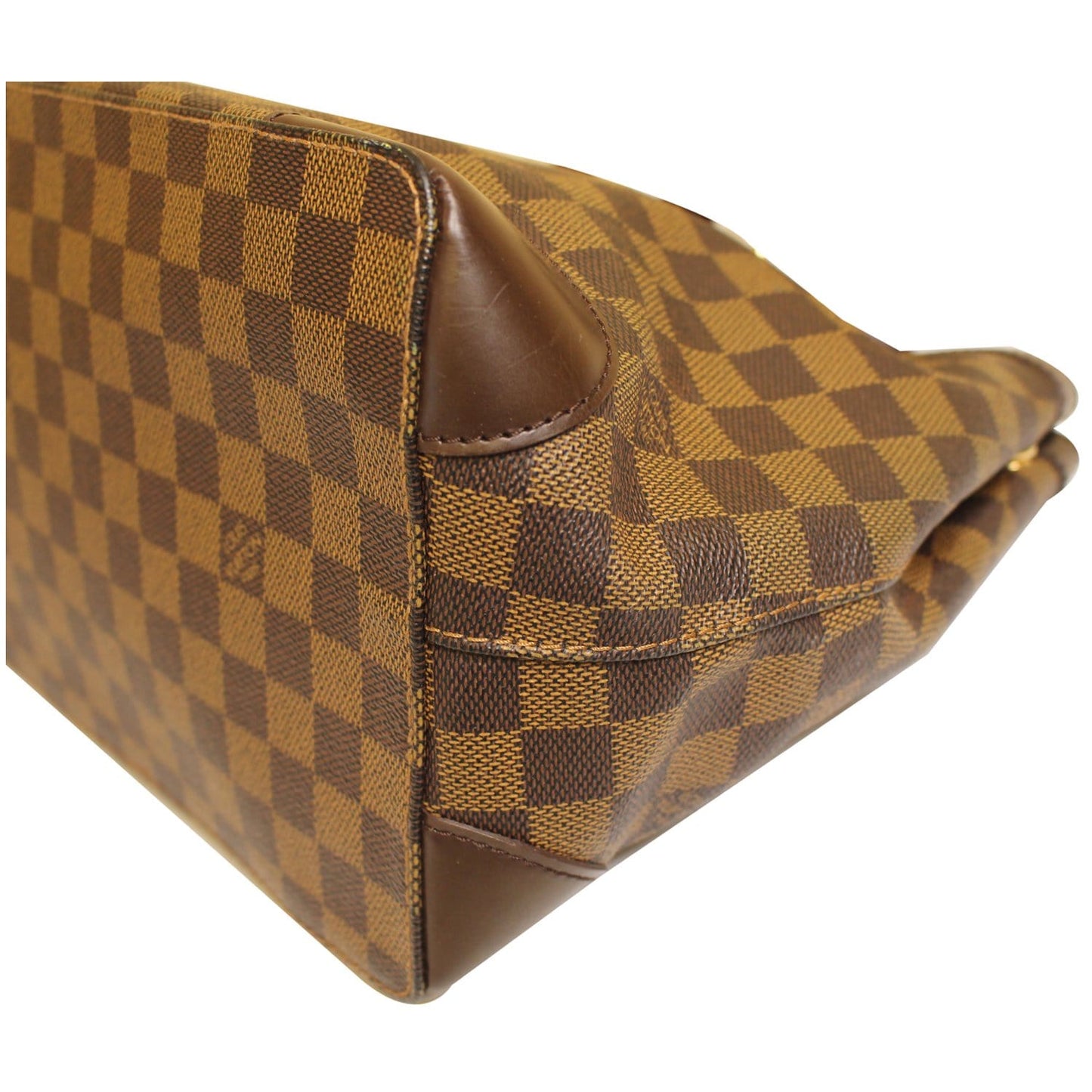 LOUIS VUITTON Hampstead PM Damier Ebene Shoulder Bag Brown