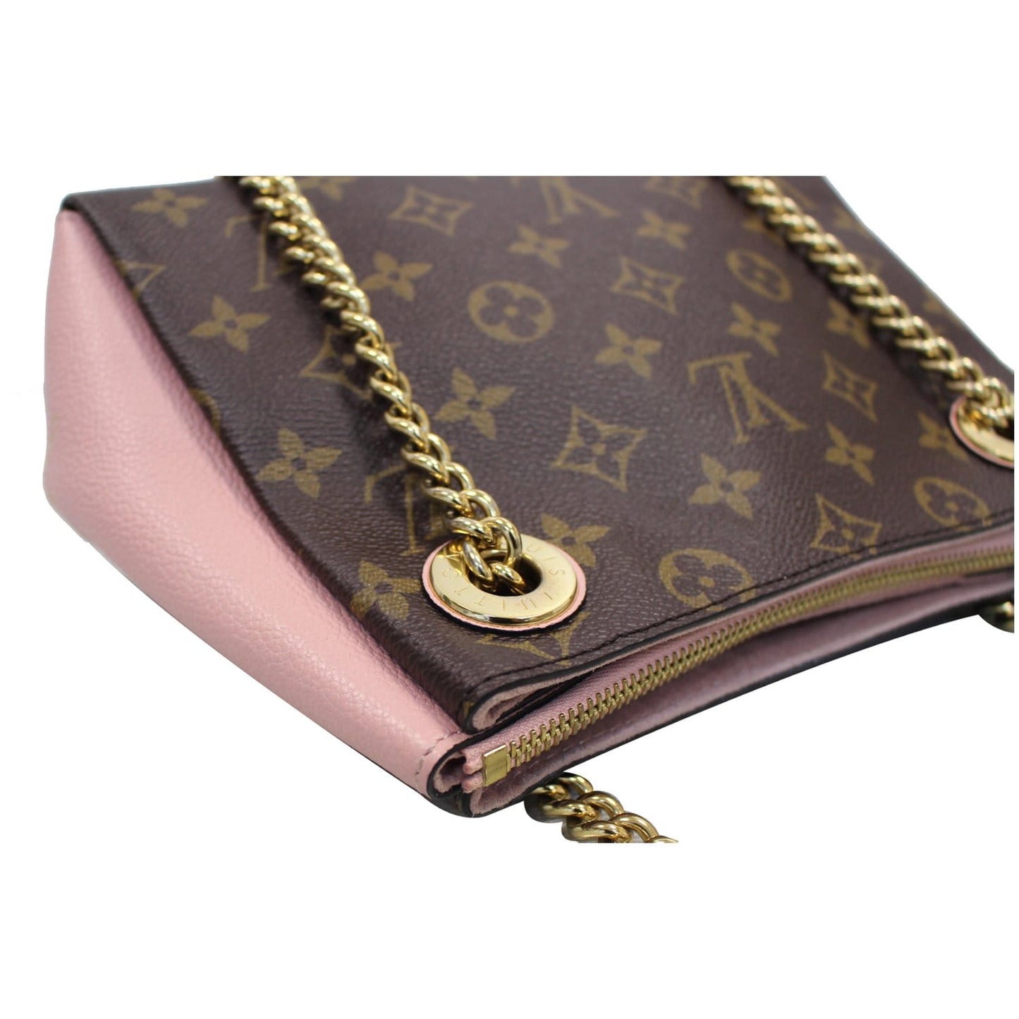 LOUIS VUITTON Surene BB Monogram Canvas Shoulder Bag Rose Poudre