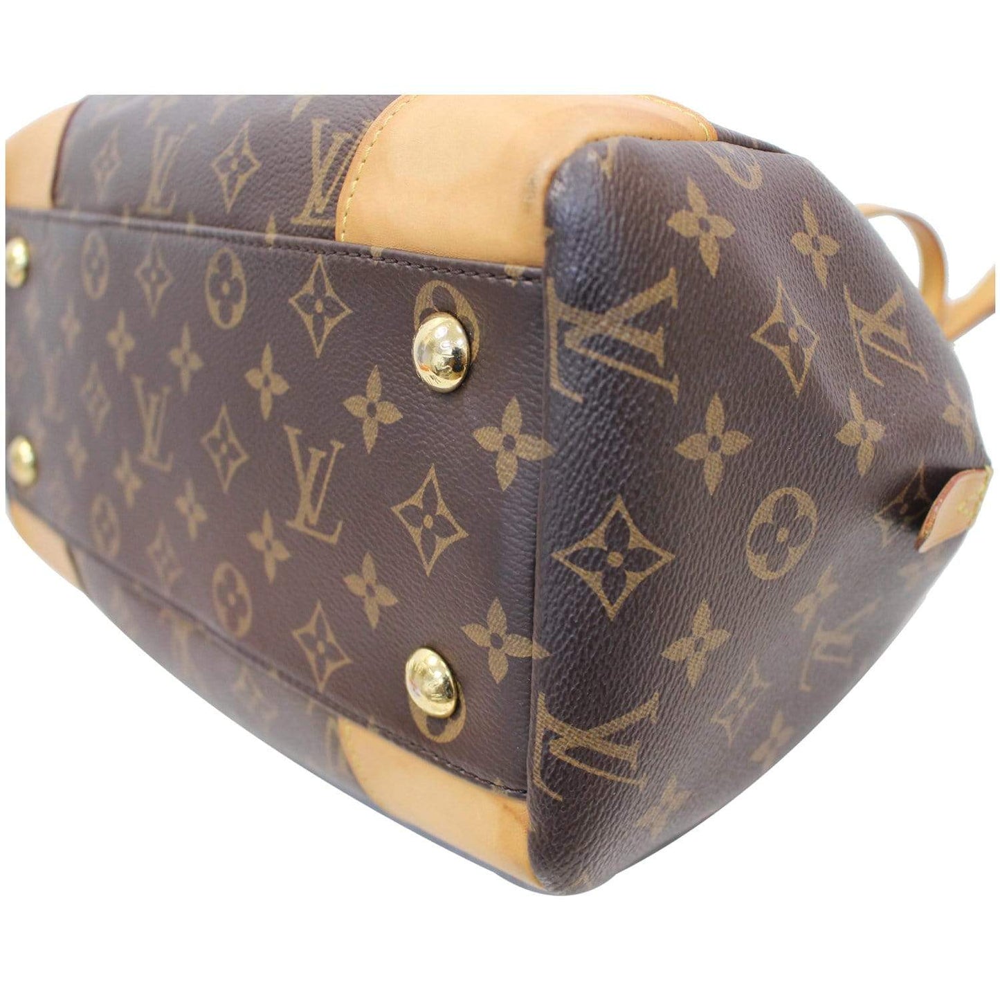 LOUIS VUITTON Segur Monogram Canvas Shoulder Bag Brown - 20% OFF