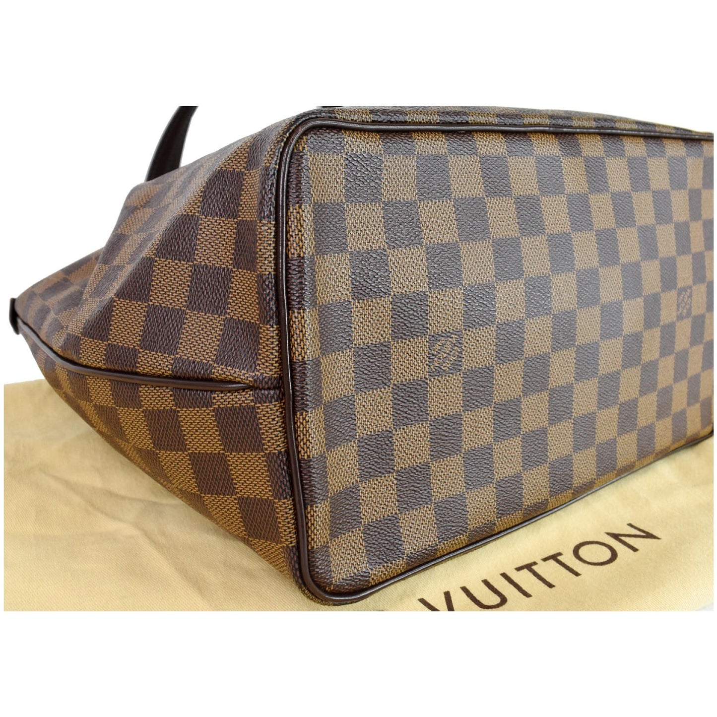 LOUIS VUITTON Westminster GM Damier Ebene Tote Shoulder Bag Brown