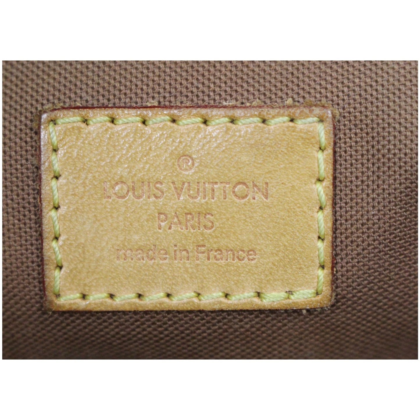 LOUIS VUITTON Tivoli GM Monogram Canvas Shoulder Bag Brown