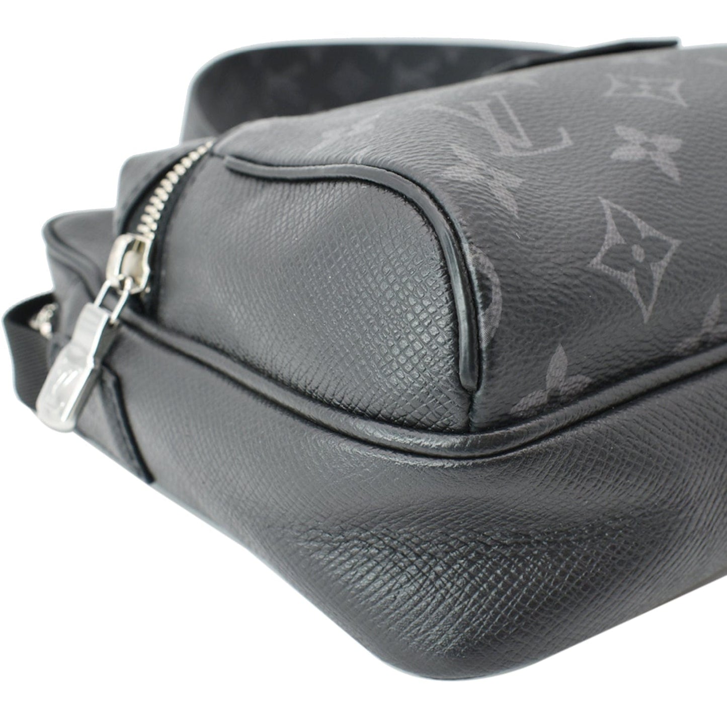 LOUIS VUITTON Outdoor Messenger Eclipse Canvas Crossbody Bag Black - 10% Off