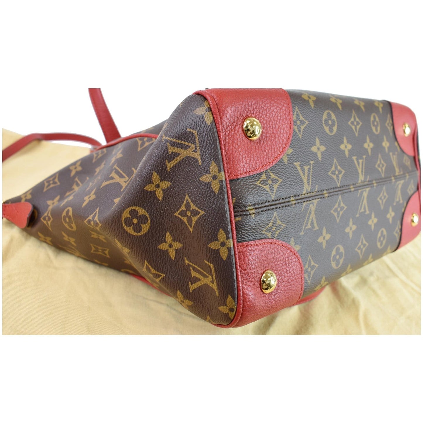 LOUIS VUITTON Estrela NM Monogram Canvas Shoulder Bag Cherry