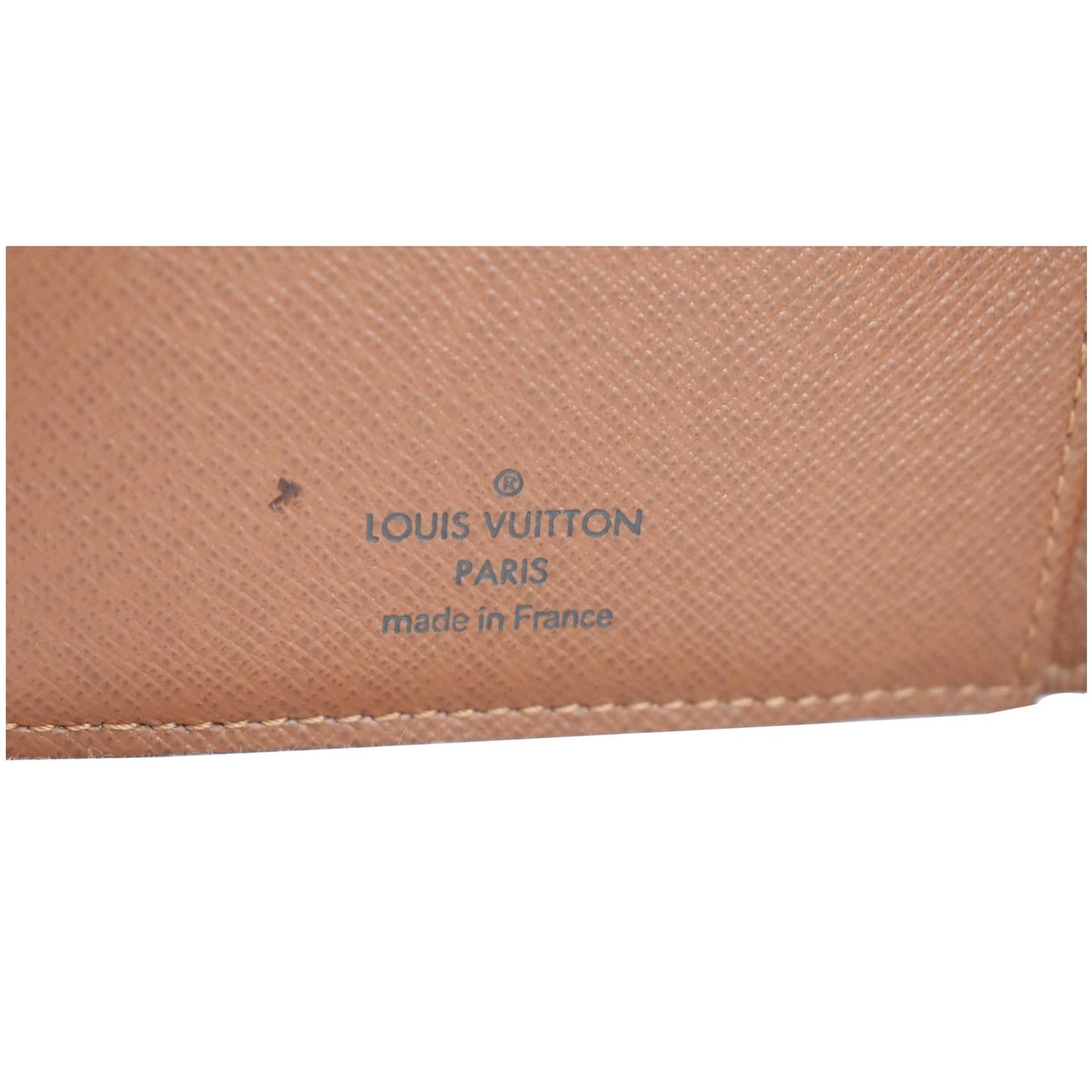 LOUIS VUITTON Eugenie Monogram Canvas Wallet Brown