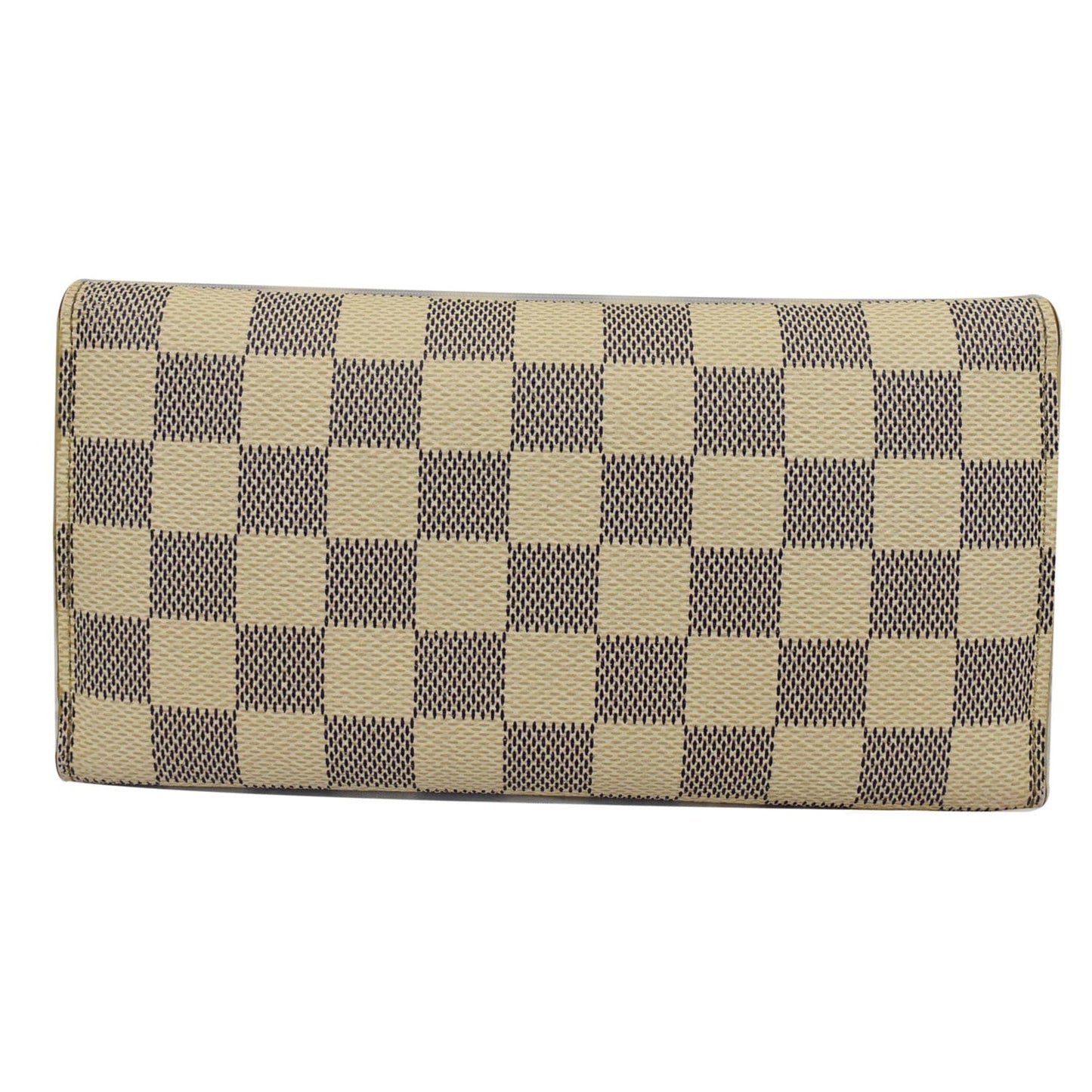 LOUIS VUITTON Josephine  Damier Azur Wallet White