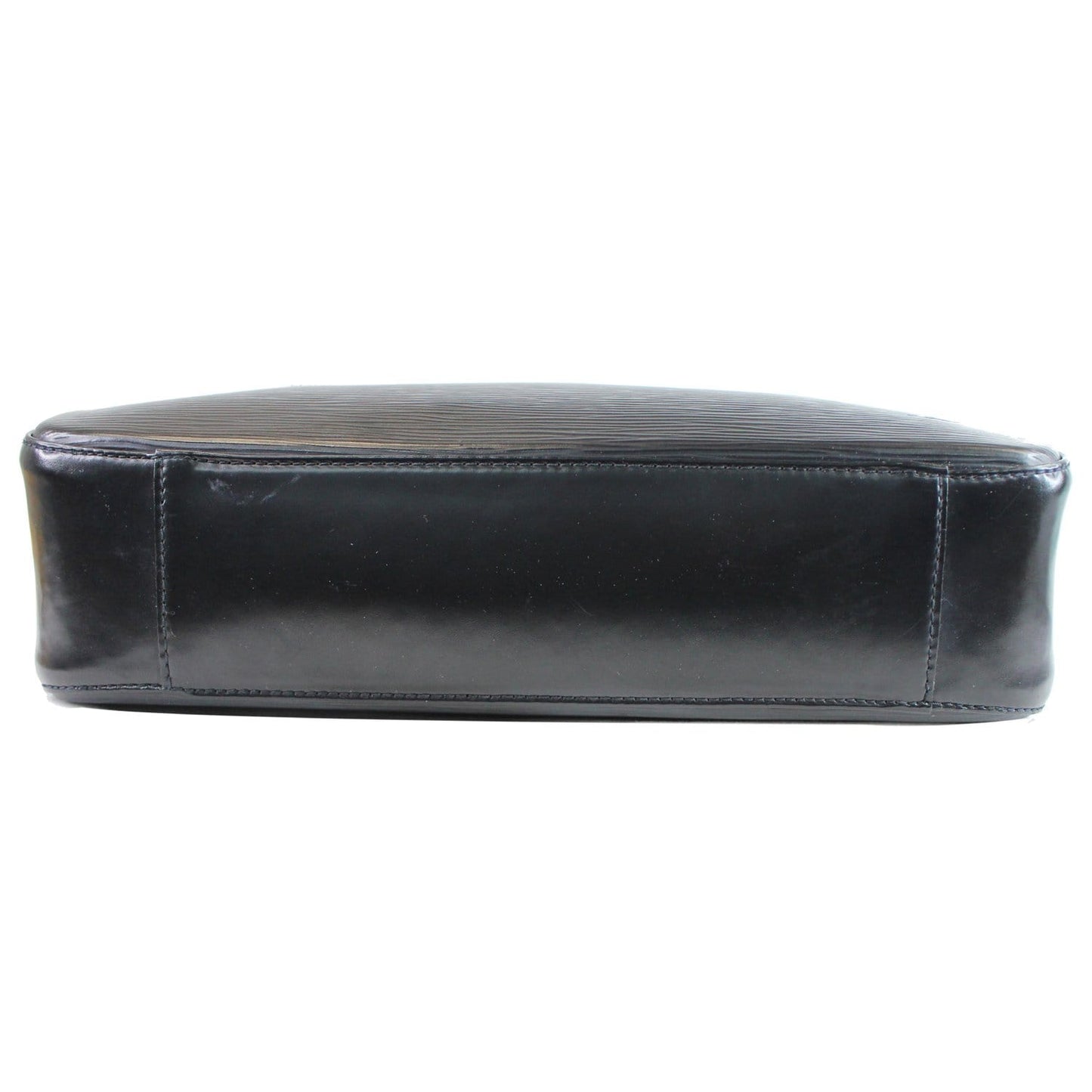 LOUIS VUITTON Voltaire Black Epi Leather Shoulder Bag Black