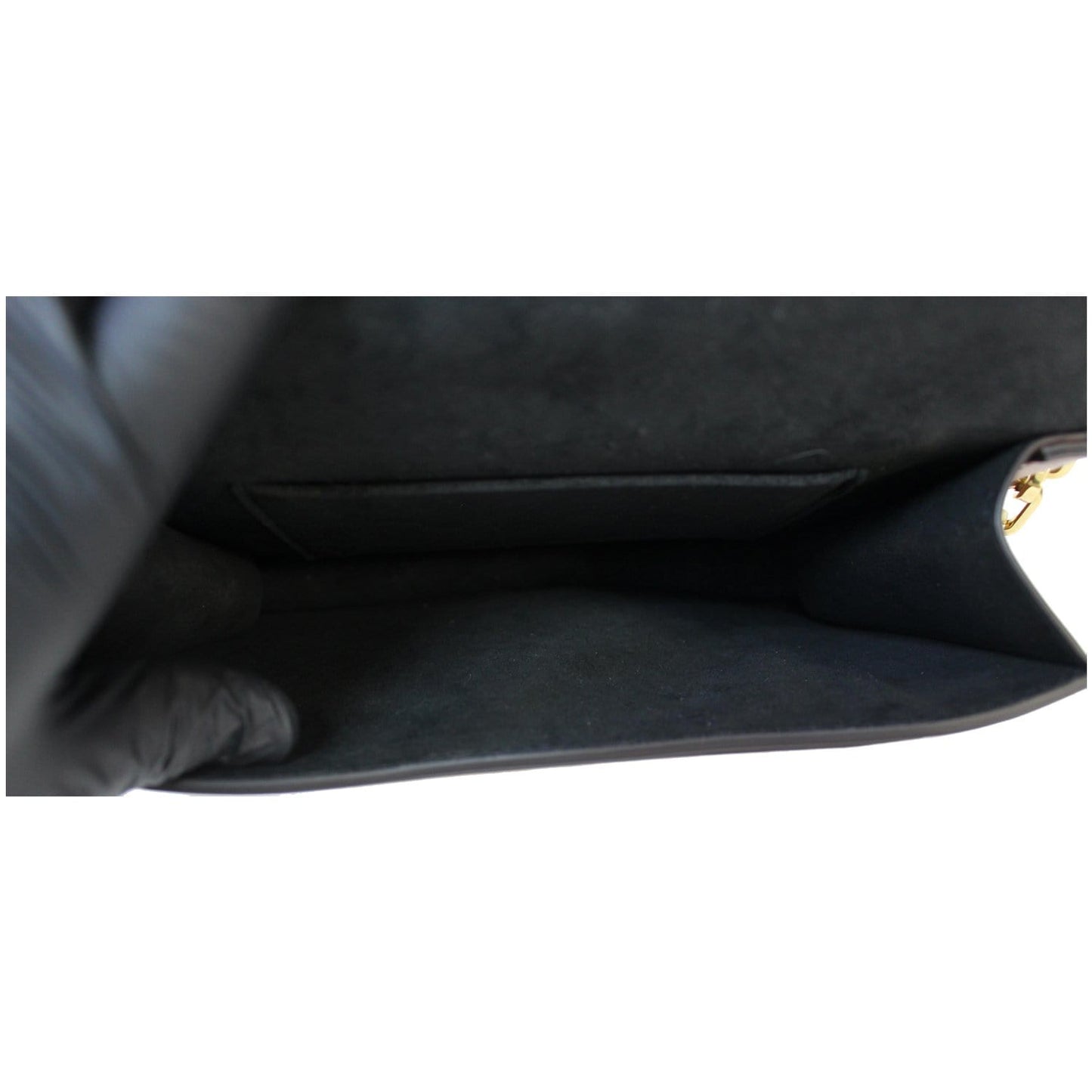 LOUIS VUITTON Biface Calfskin Monogram Canvas Shoulder Bag Brown