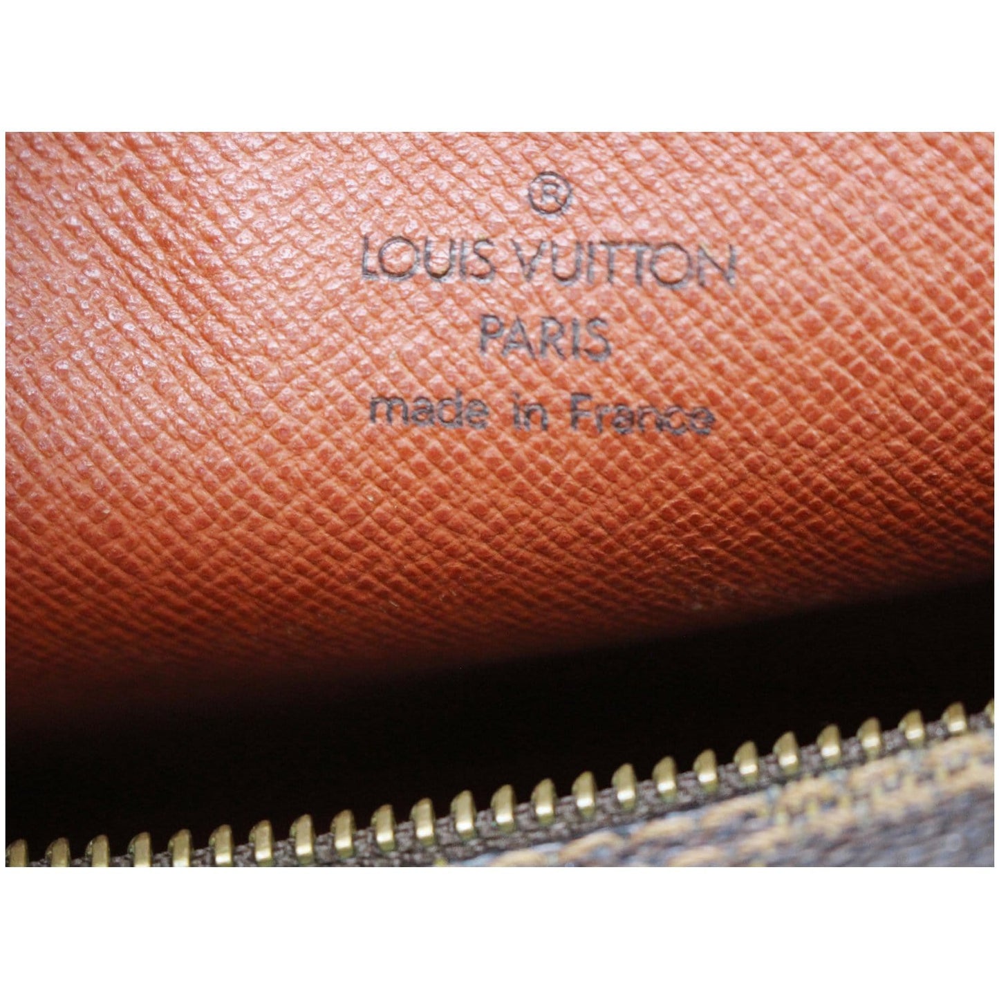 LOUIS VUITTON Papillon 30 Damier Ebene Shoulder Handbag Brown
