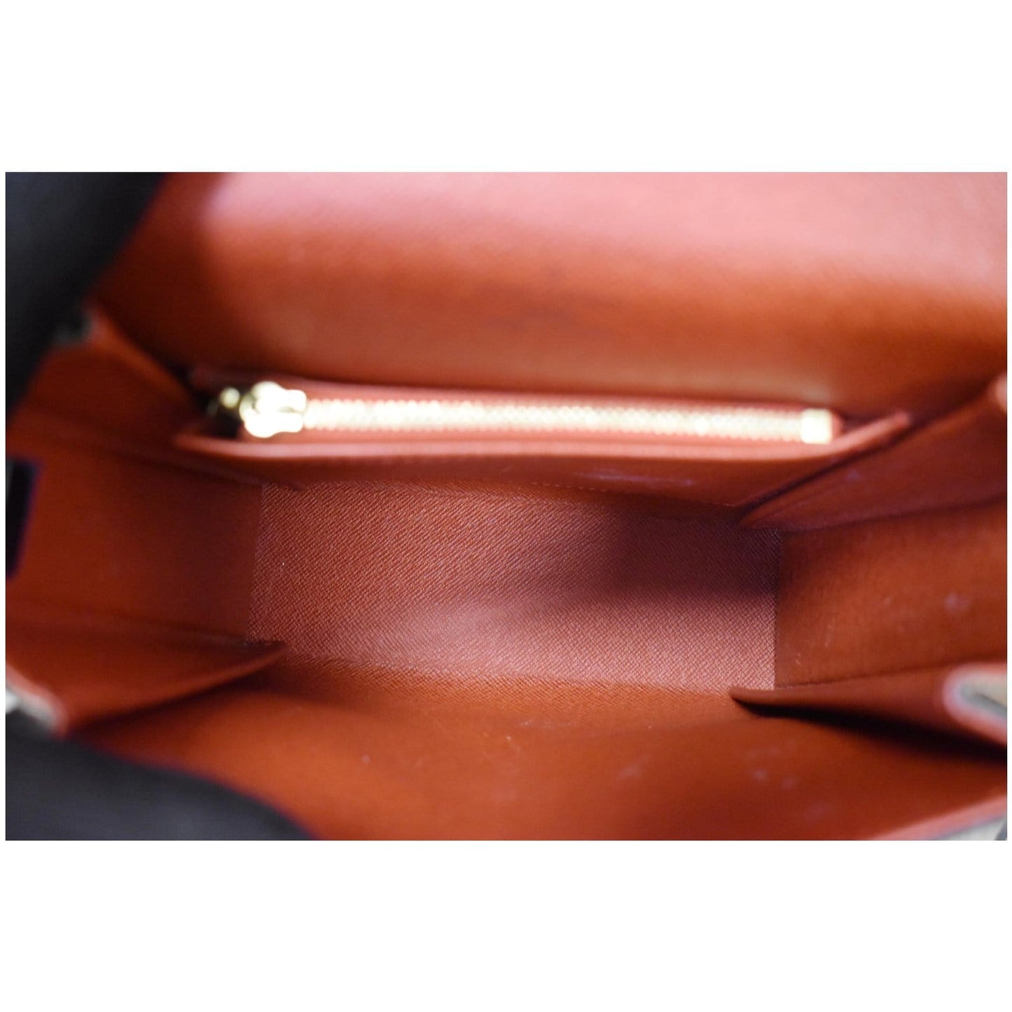 LOUIS VUITTON Tribeca Mini Damier Ebene Shoulder Bag Brown