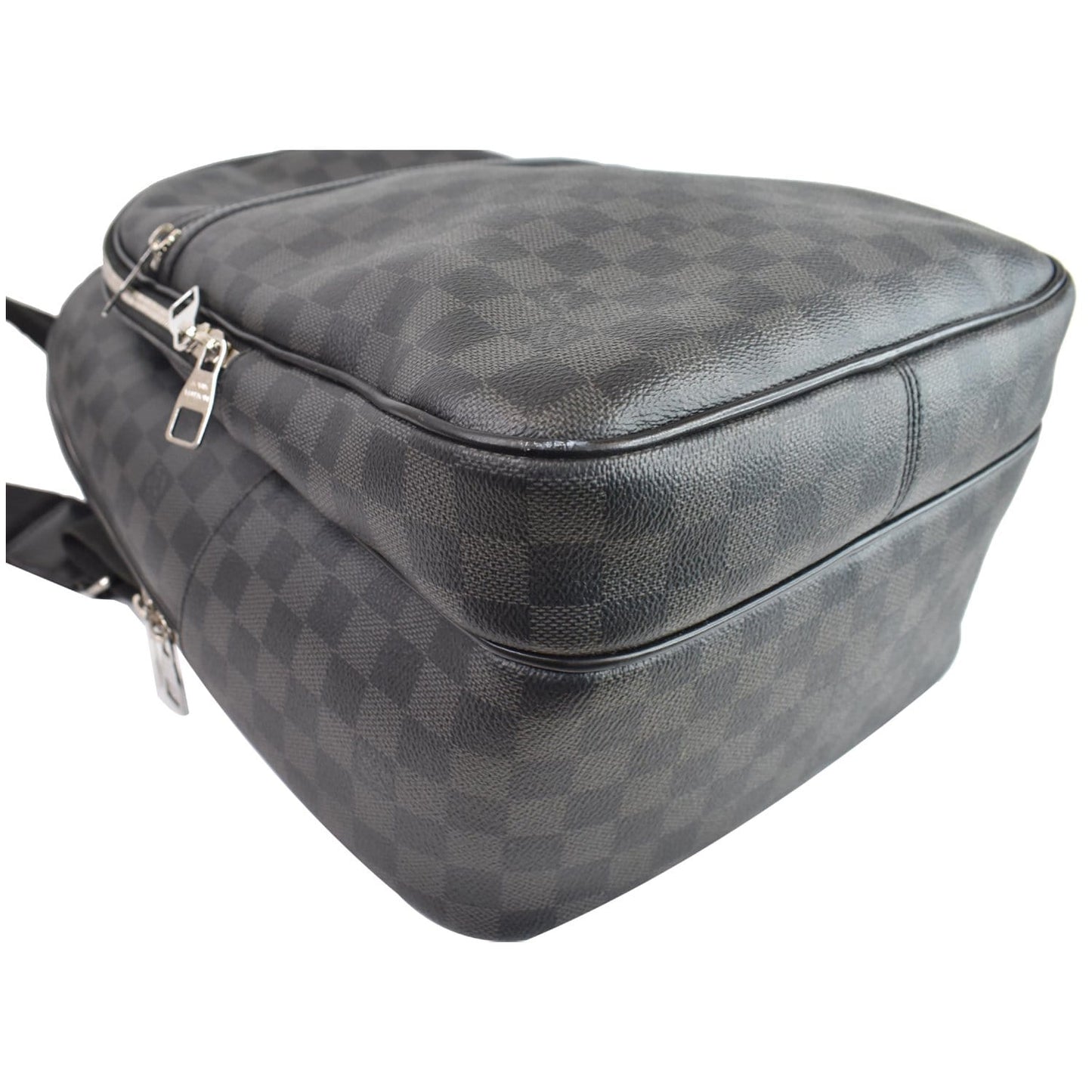 LOUIS VUITTON Michael Damier Graphite Backpack Bag Black