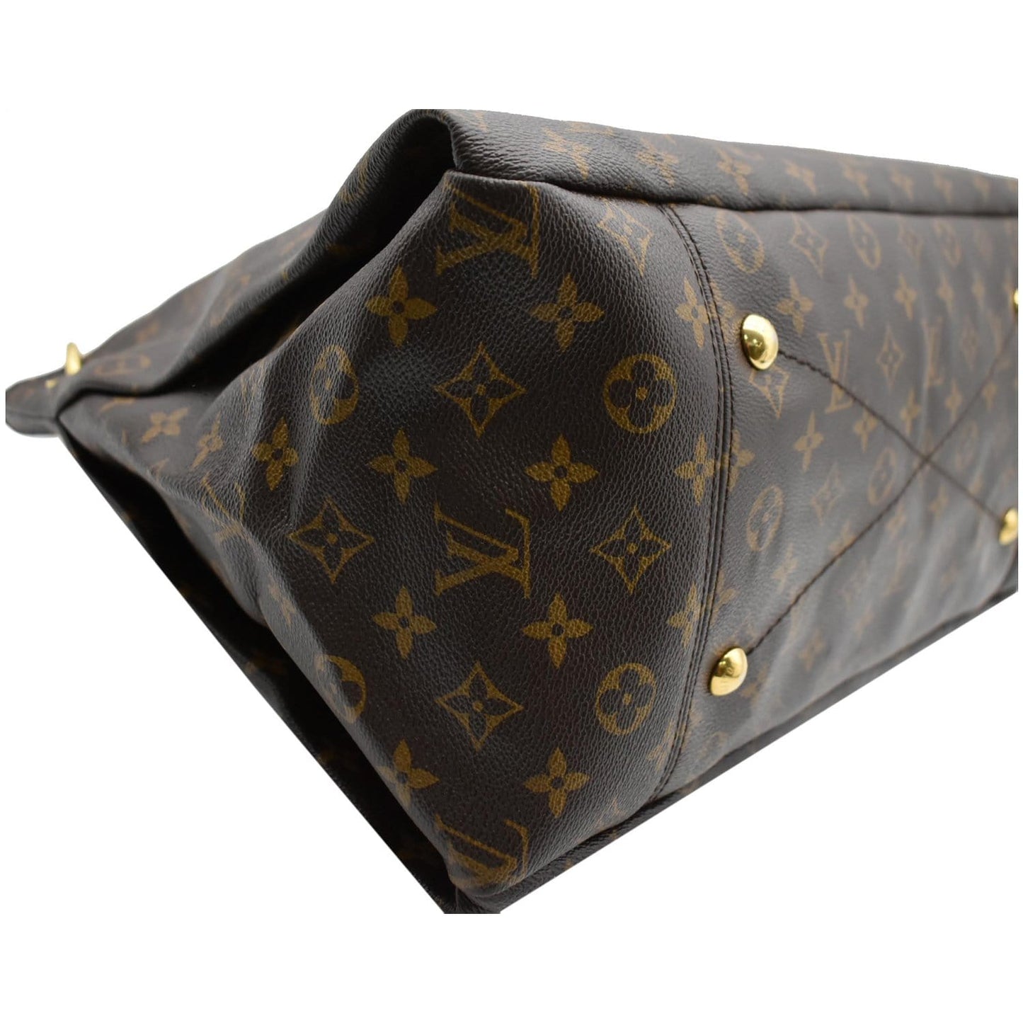 LOUIS VUITTON Artsy MM Monogram Canvas Hobo Bag Brown