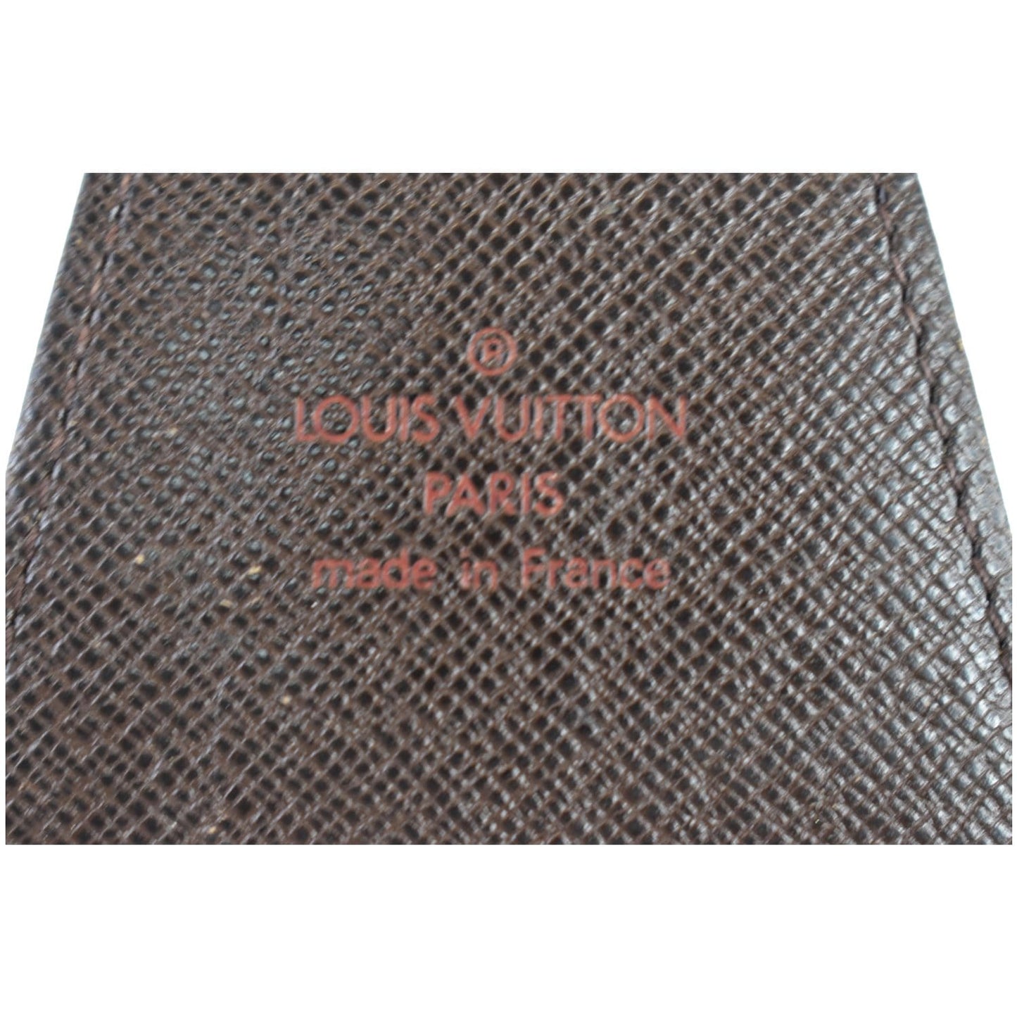 LOUIS VUITTON Damier Ebene Etui Cigarette Case Brown