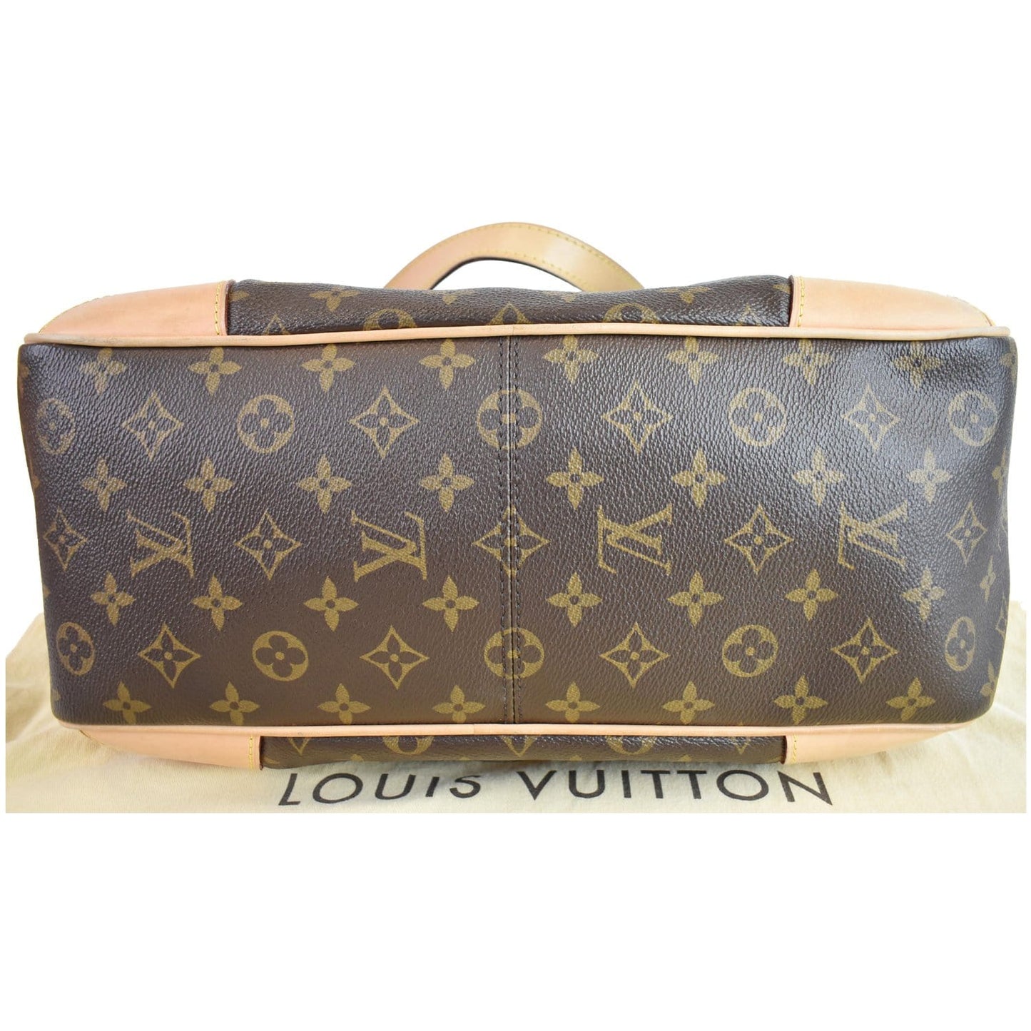LOUIS VUITTON Estrela MM Monogram Canvas Shoulder Bag Brown