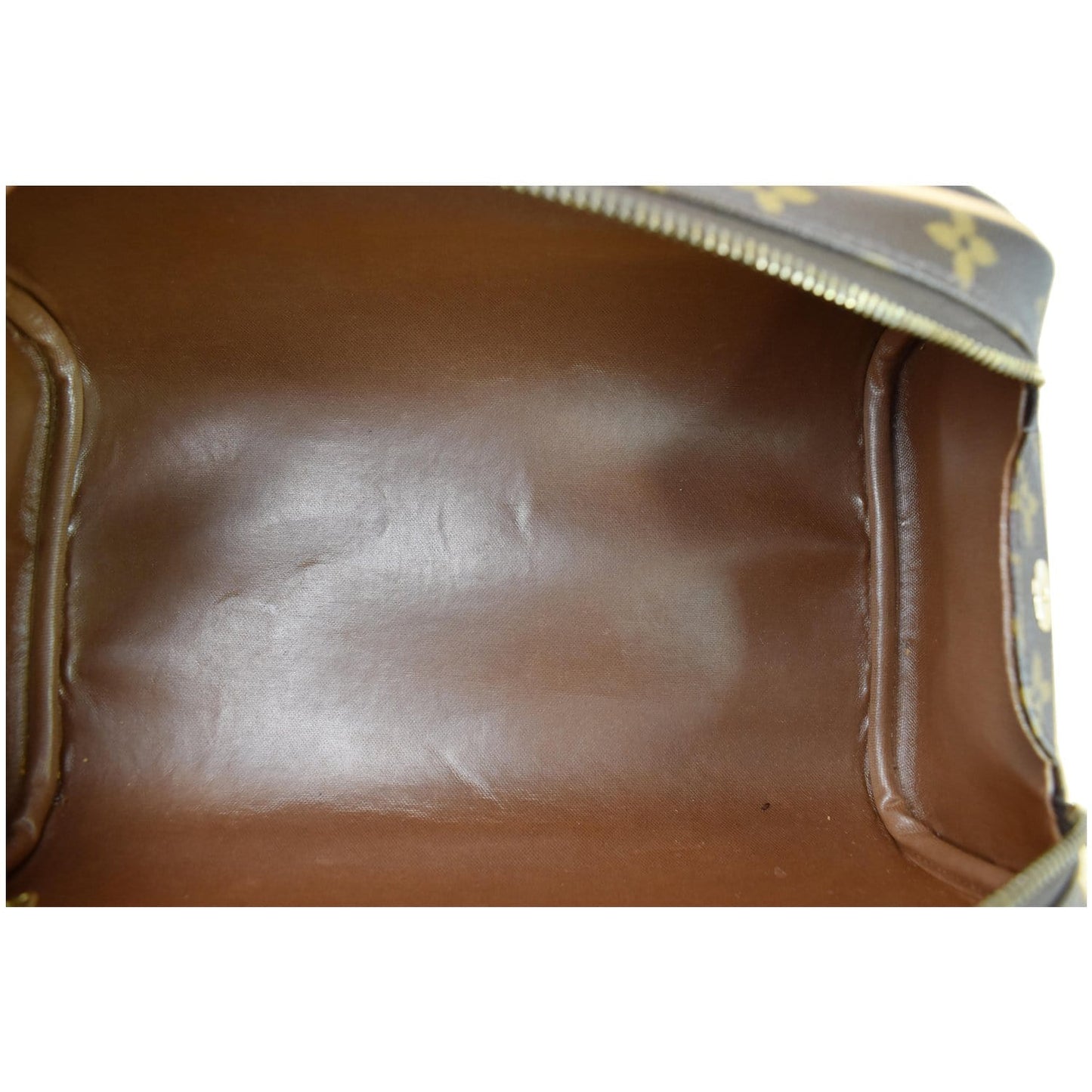 LOUIS VUITTON Monogram Canvas King Size Toiletry Bag Brown