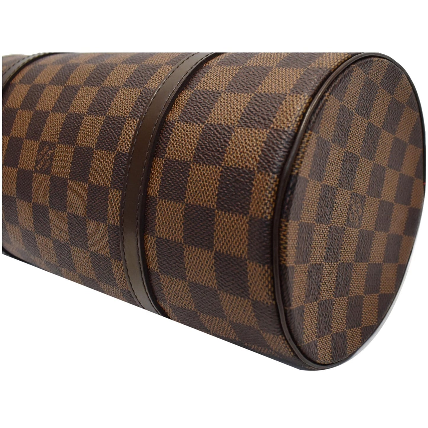 LOUIS VUITTON Papillon 26 Damier Ebene Shoulder Handbag Brown