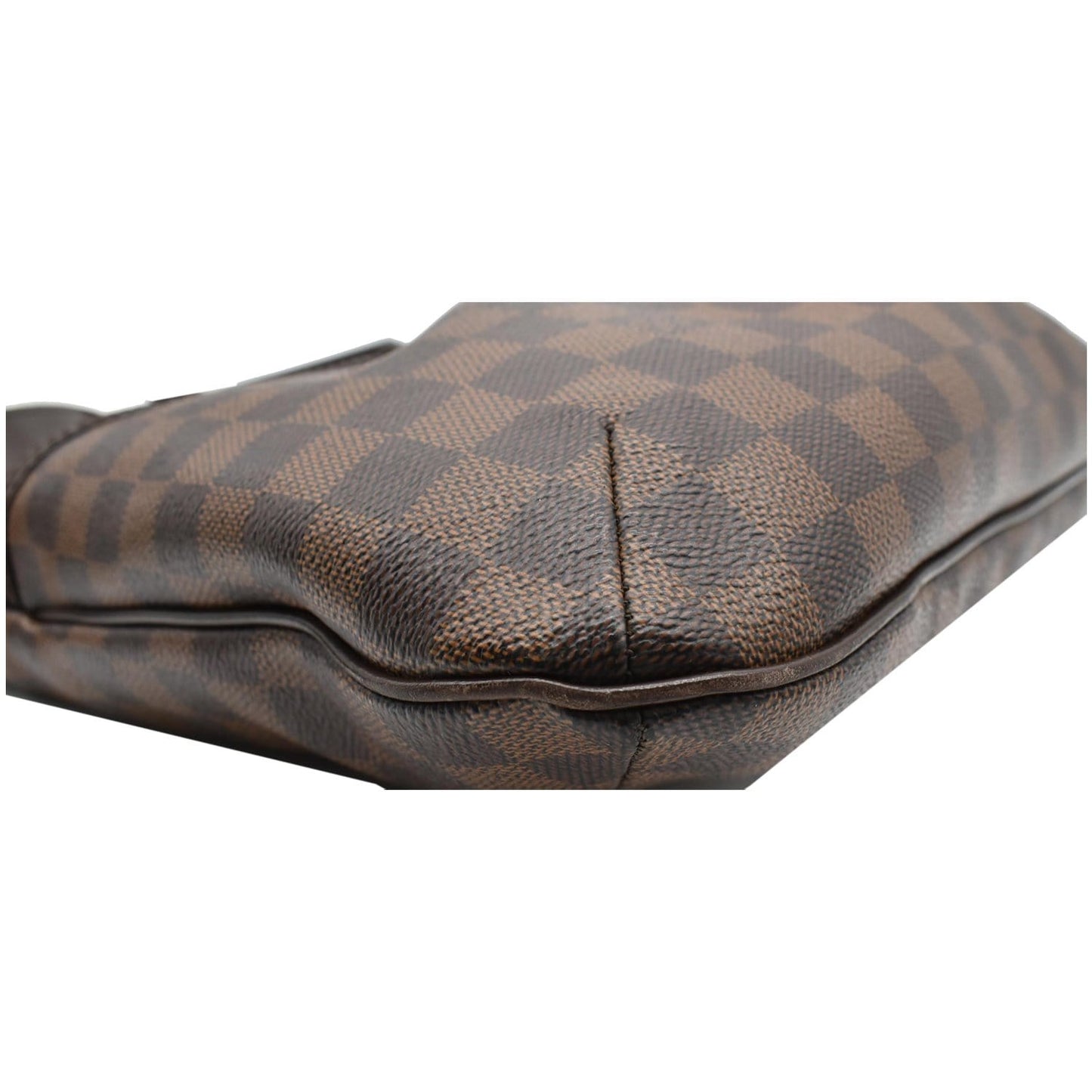 LOUIS VUITTON Bloomsbury PM Damier Ebene Crossbody Bag Brown