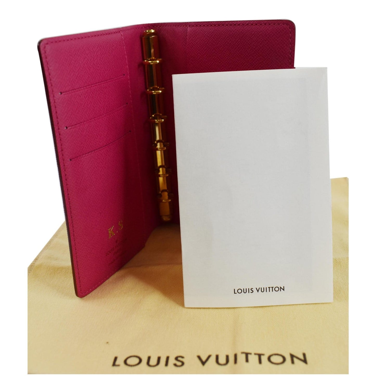 LOUIS VUITTON Agenda PM Multicolor Monogram Planner Cover Black