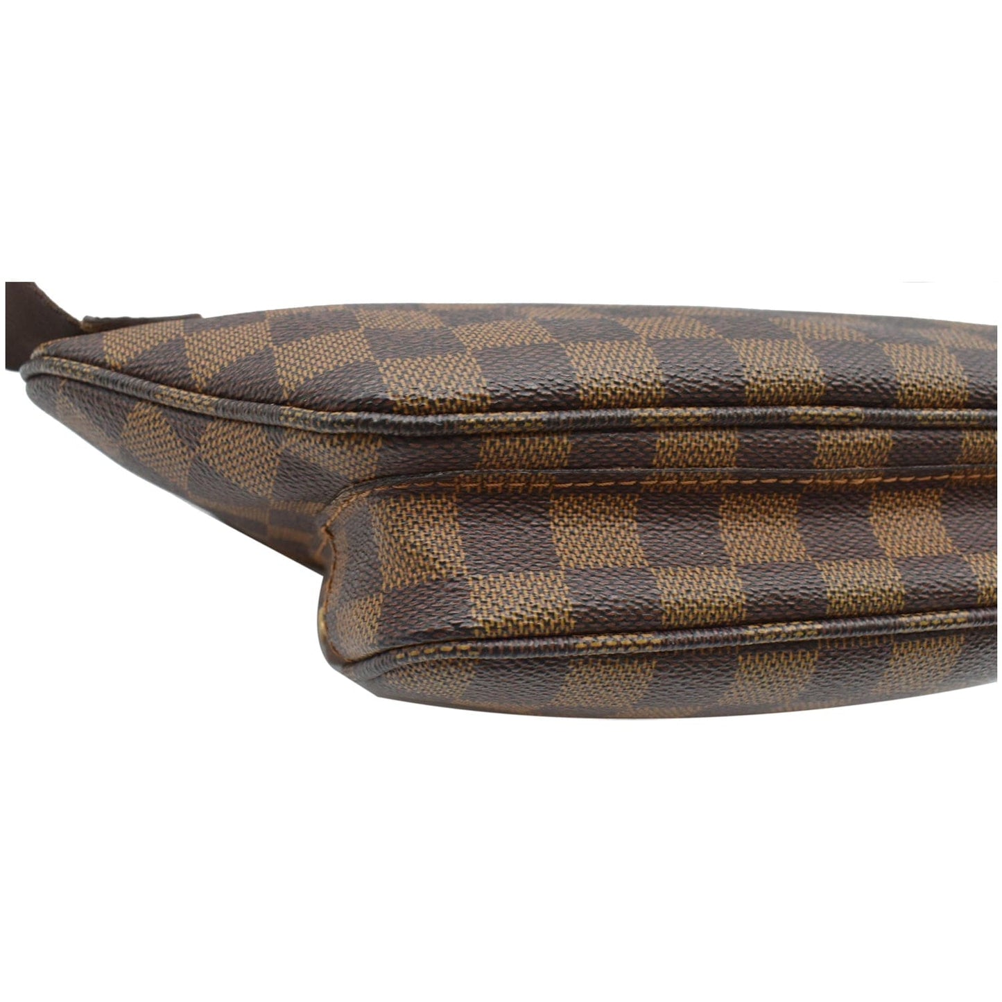 LOUIS VUITTON Melville Damier Ebene BumBag Brown