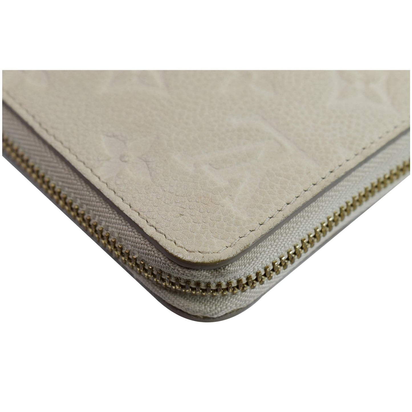 LOUIS VUITTON Empreinte Portefeuille Secret Wallet White