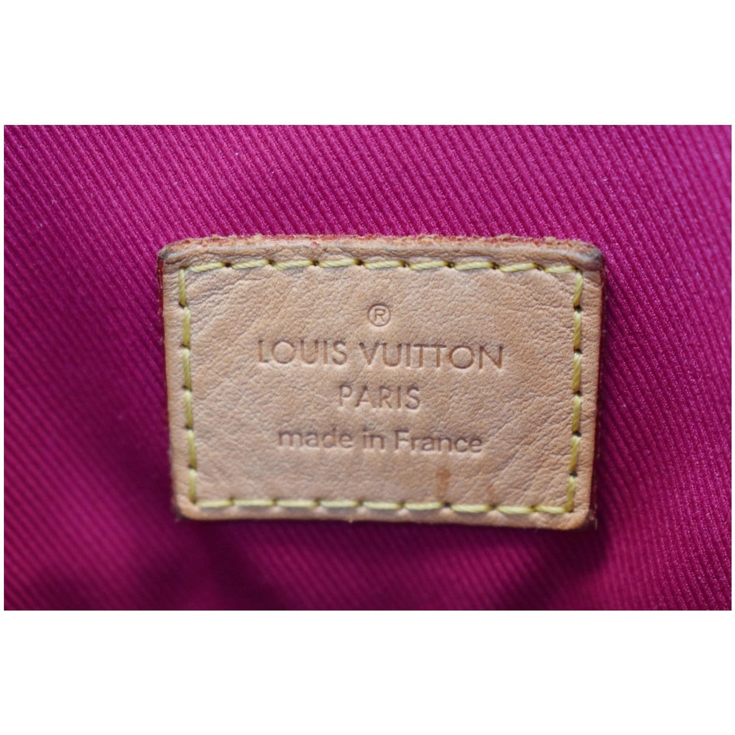LOUIS VUITTON Graceful MM Monogram Canvas Shoulder Bag Brown