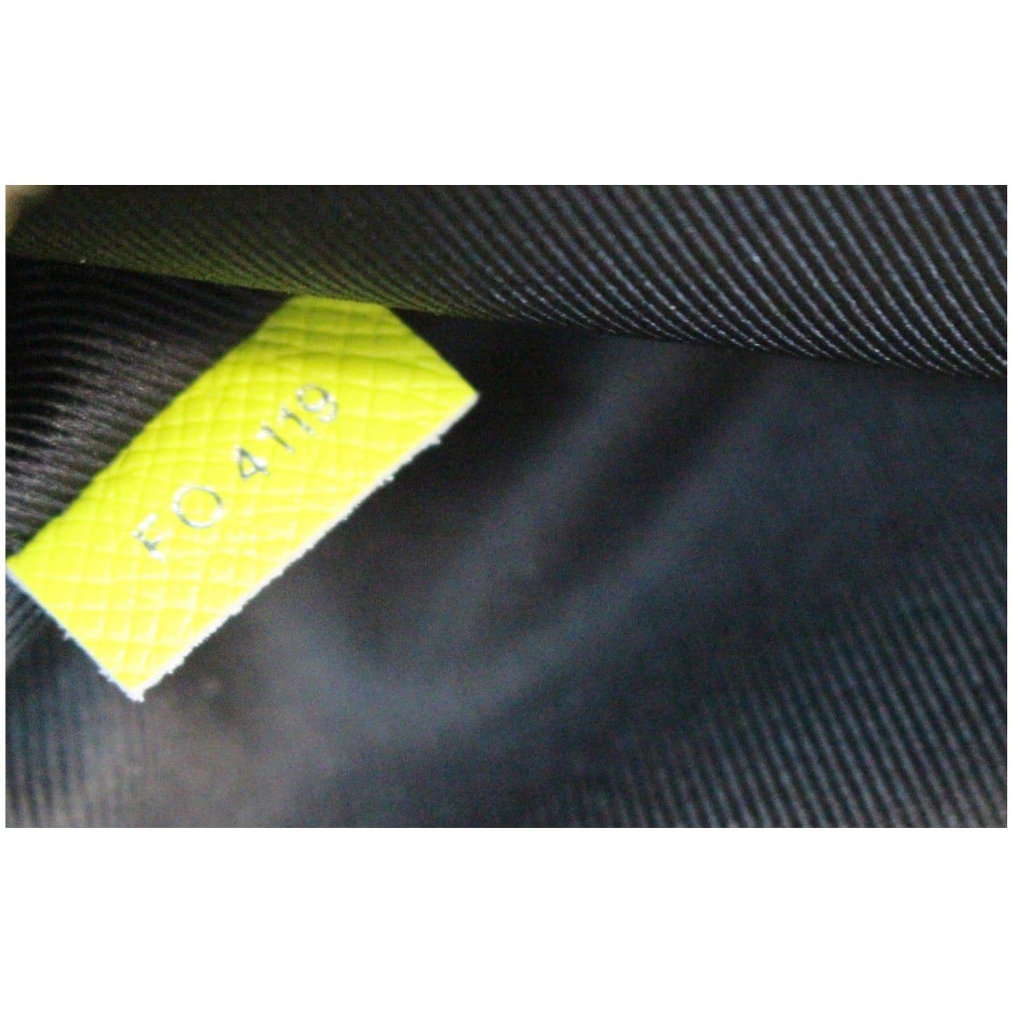 LOUIS VUITTON Outdoor Taiga Monogram Bahia Bumbag Lime Green