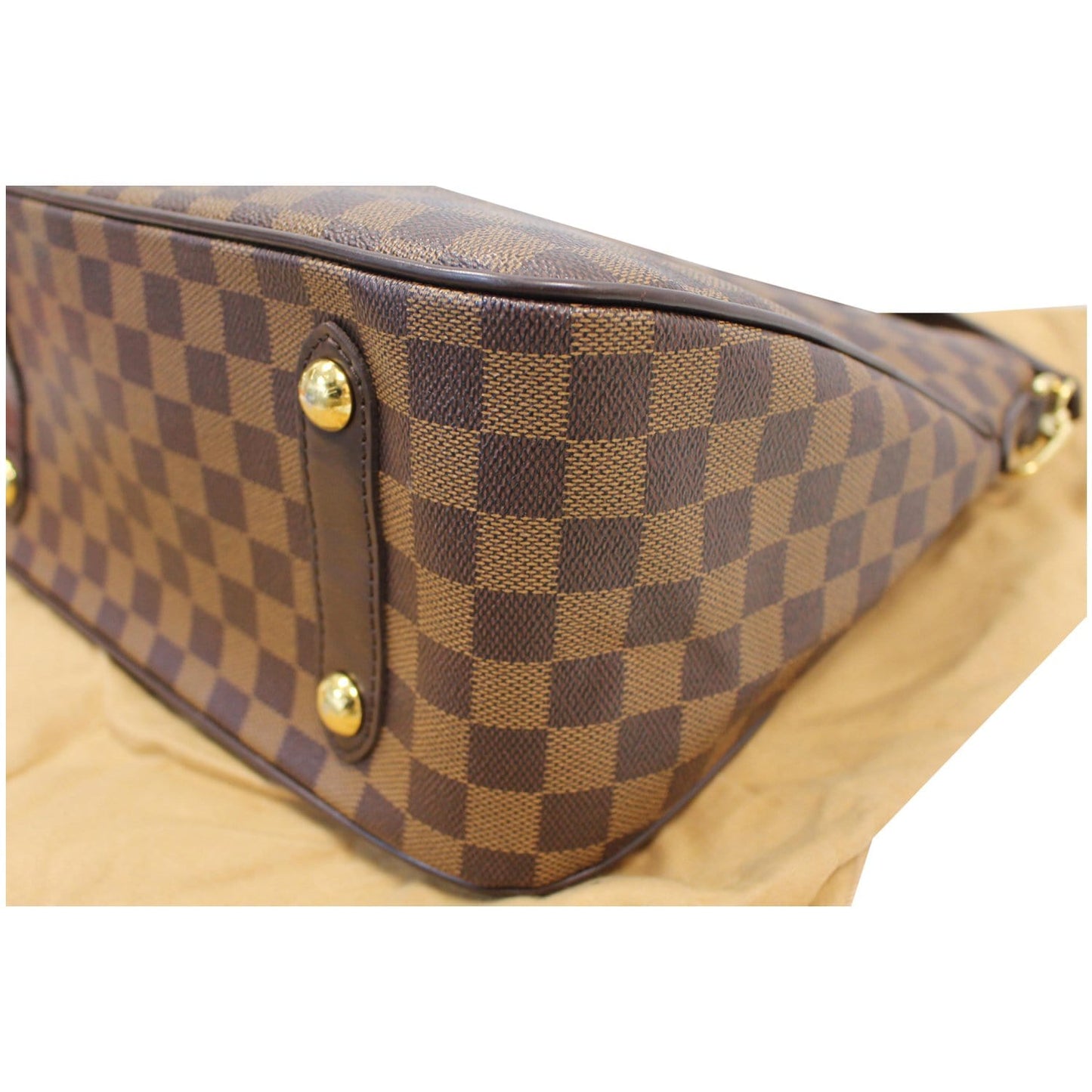 LOUIS VUITTON Cabas Rosebery Damier Ebene Shoulder Bag Brown - 25% OFF