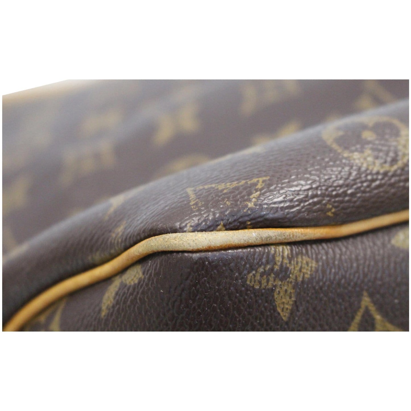 LOUIS VUITTON Delightful PM Monogram Canvas Shoulder Hobo Bag Brown
