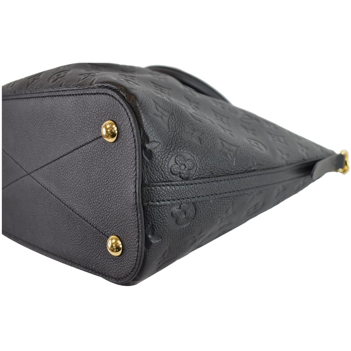 LOUIS VUITTON Mazarine MM Monogram Empreinte Shoulder Bag Black