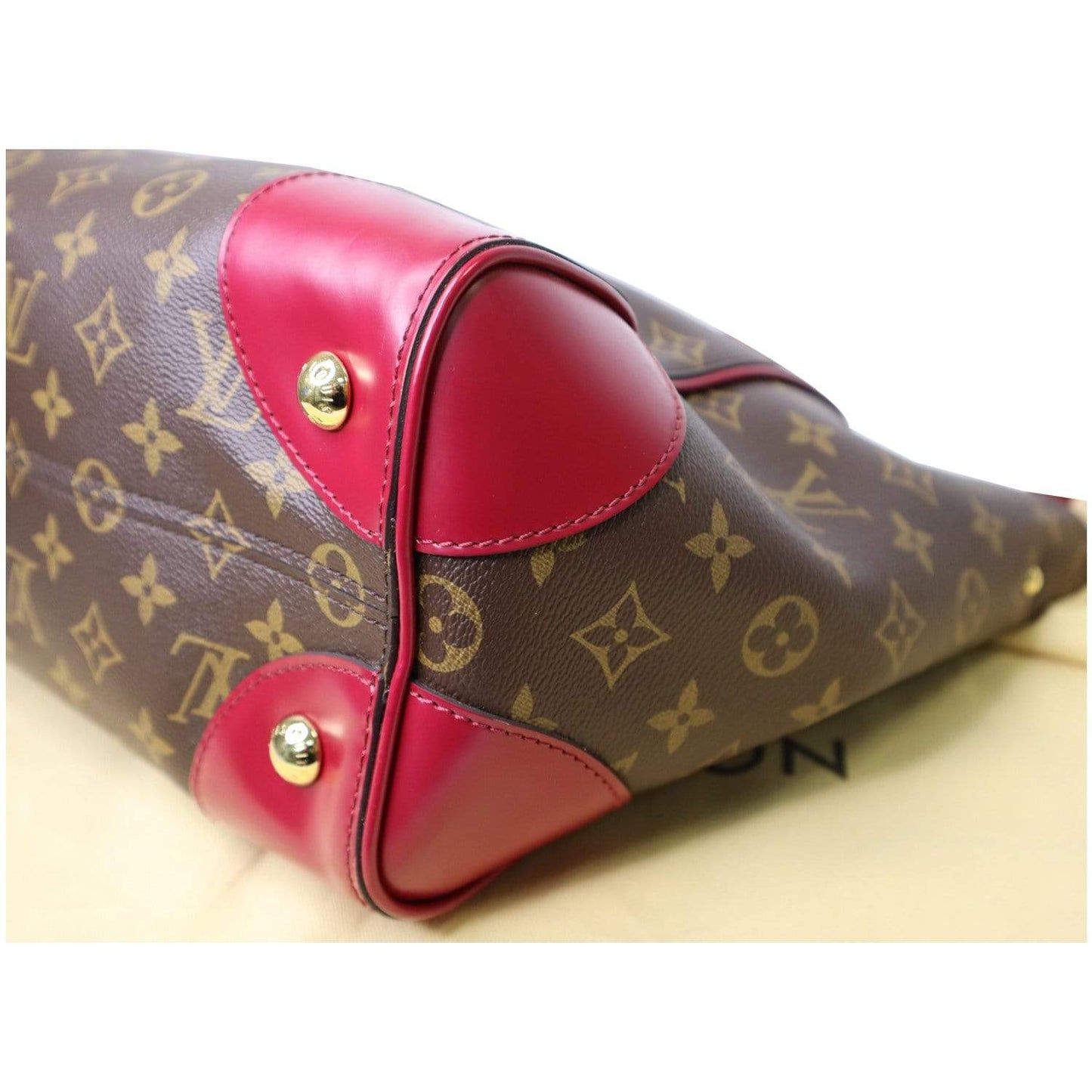 LOUIS VUITTON Phenix Monogram Canvas Shoulder Handbag Fuchsia - 25% OFF